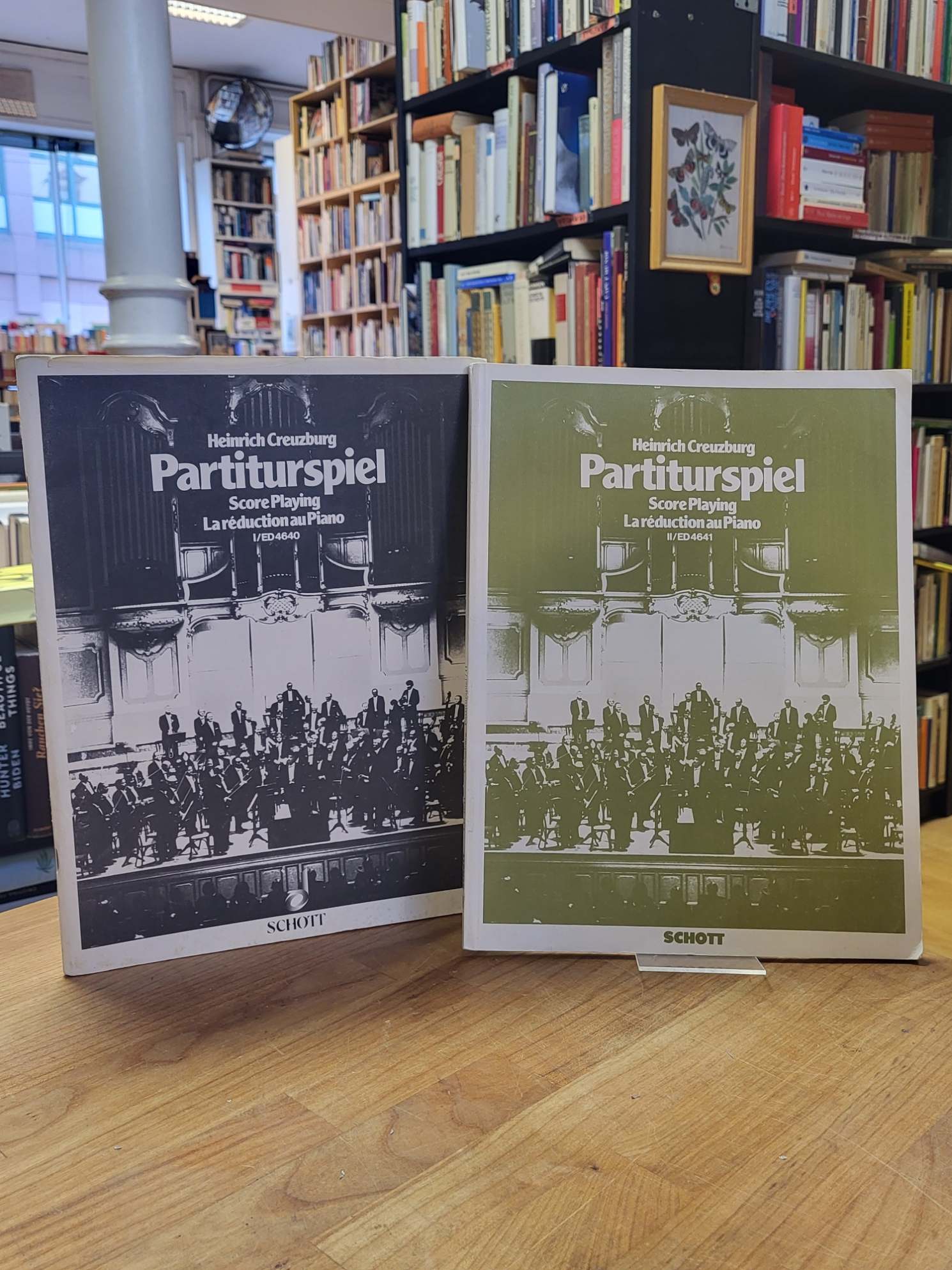Creuzburg, Partiturspiel – Ein Übungsbuch in vier Bänden = La réduction au piano Creuzburg, Partiturspiel – Ein Übungsbuch in vier Bänden = La réduction au piano