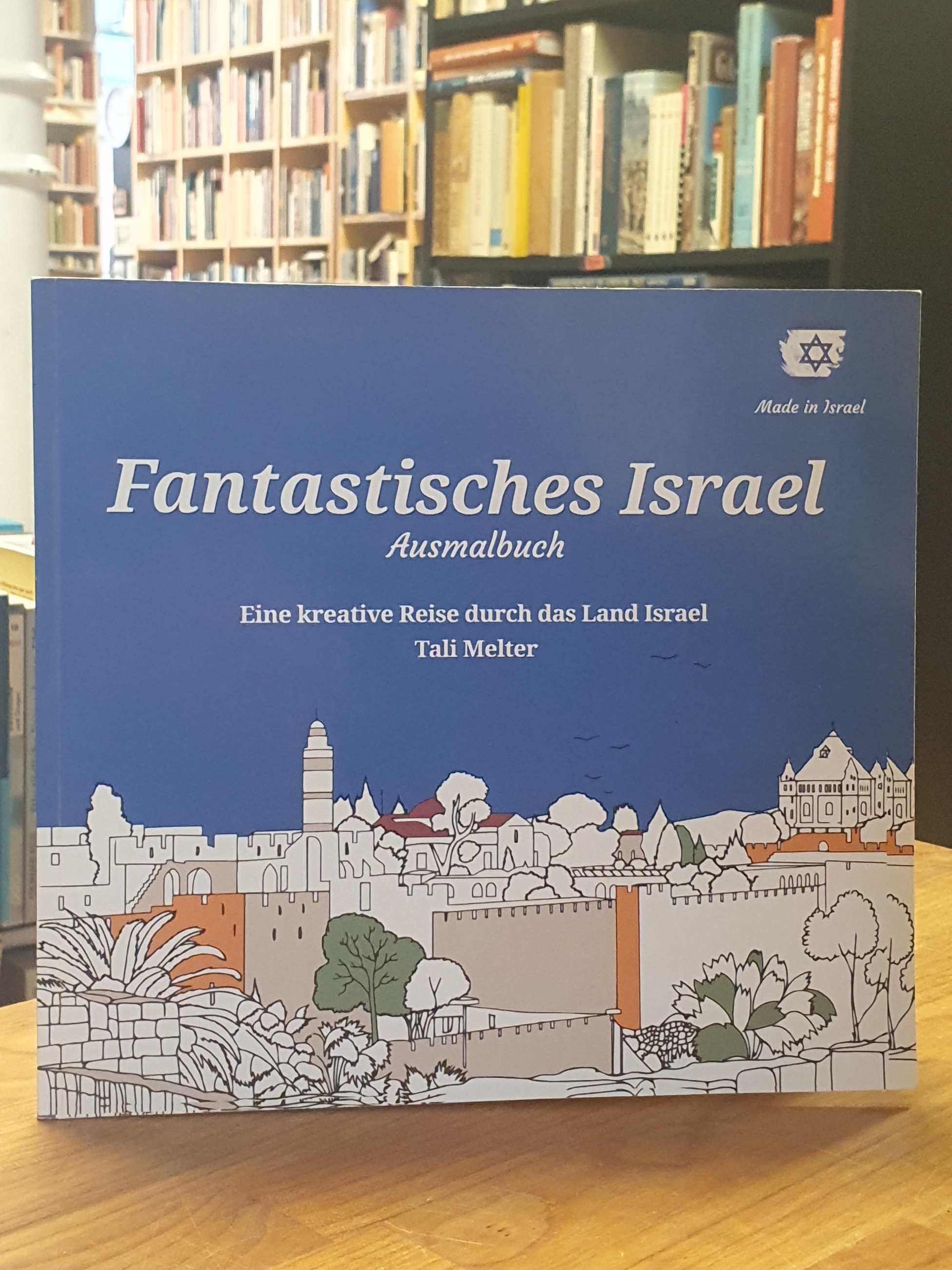 Fantastisches Israel – Ausmalbuch – Eine kreative Reise durch das Land Israel,