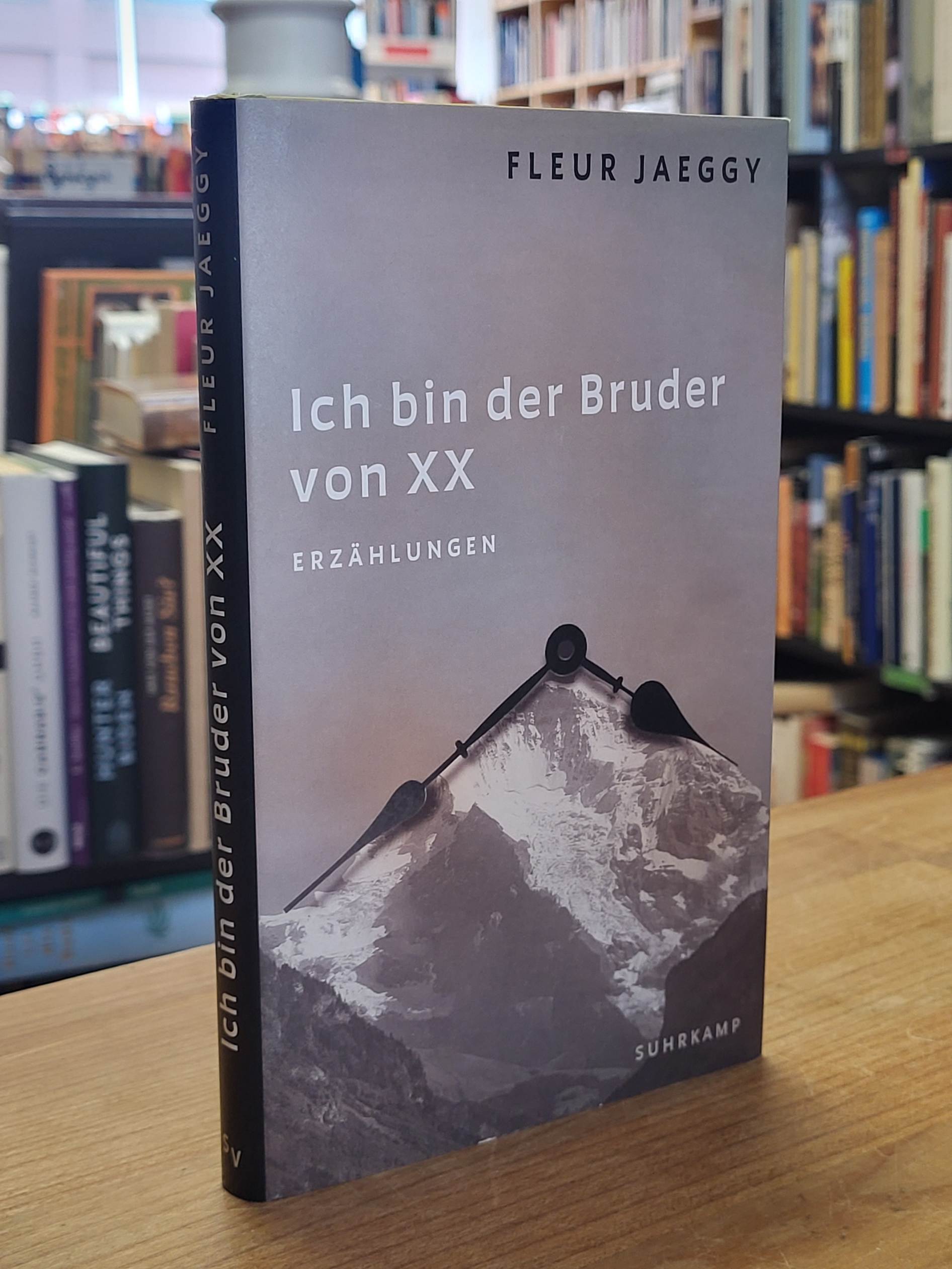 Jaeggy, Ich bin der Bruder von XX,