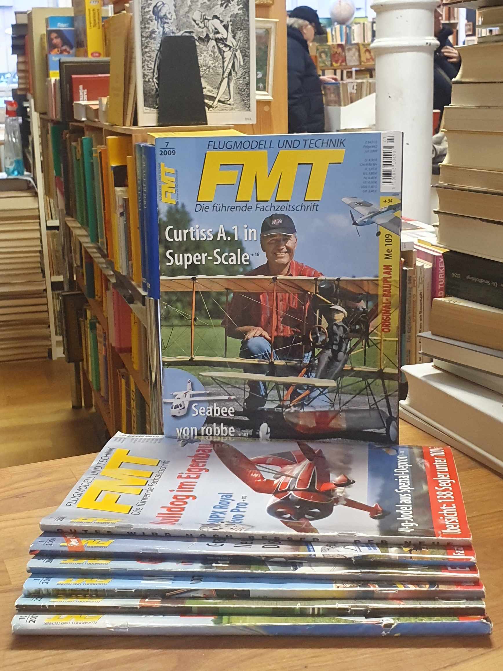 Flug + modell-technik – FMT – Die führende Fachzeitschrift – Konvolut von sieben Flug + modell-technik – FMT – Die führende Fachzeitschrift – Konvolut von sieben