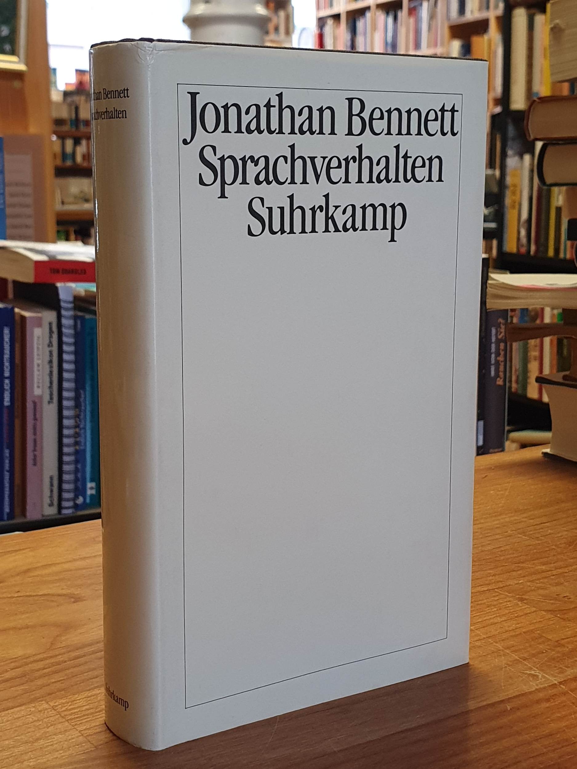 Bennett, Sprachverhalten, Bennett, Sprachverhalten,