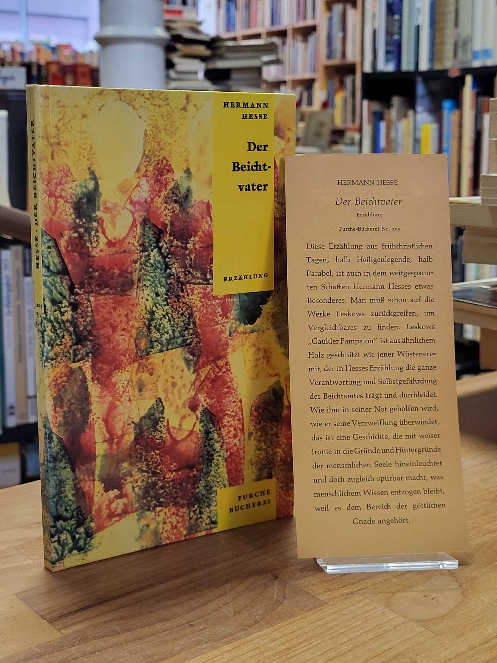 Hesse, Der Beichtvater, Hesse, Der Beichtvater,