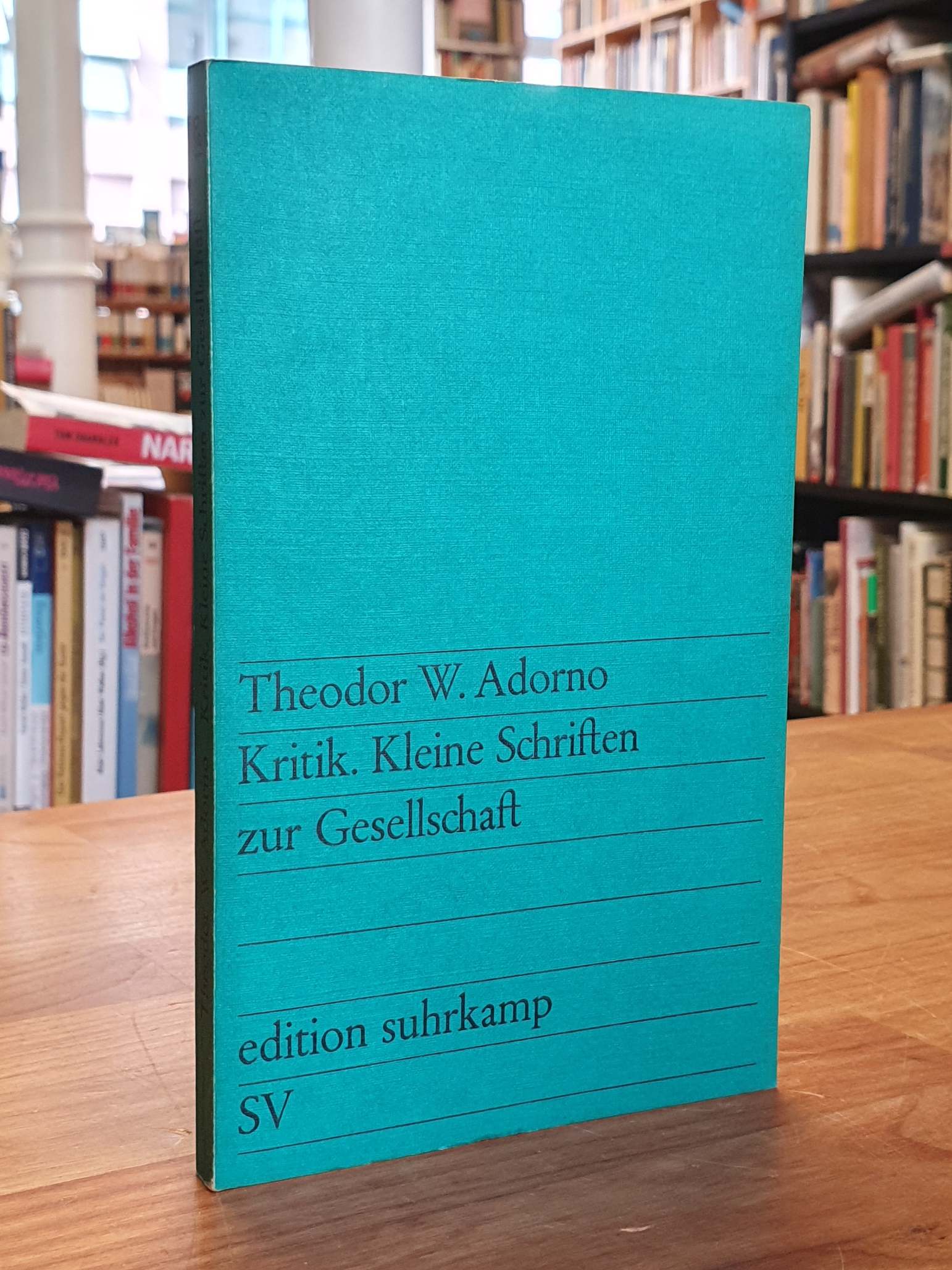Adorno, Kritik – kleine Schriften zur Gesellschaft,