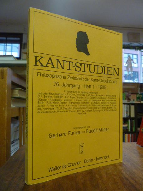 Kant, Kant-Studien, 76. Jahrgang, Heft 1, 1985,