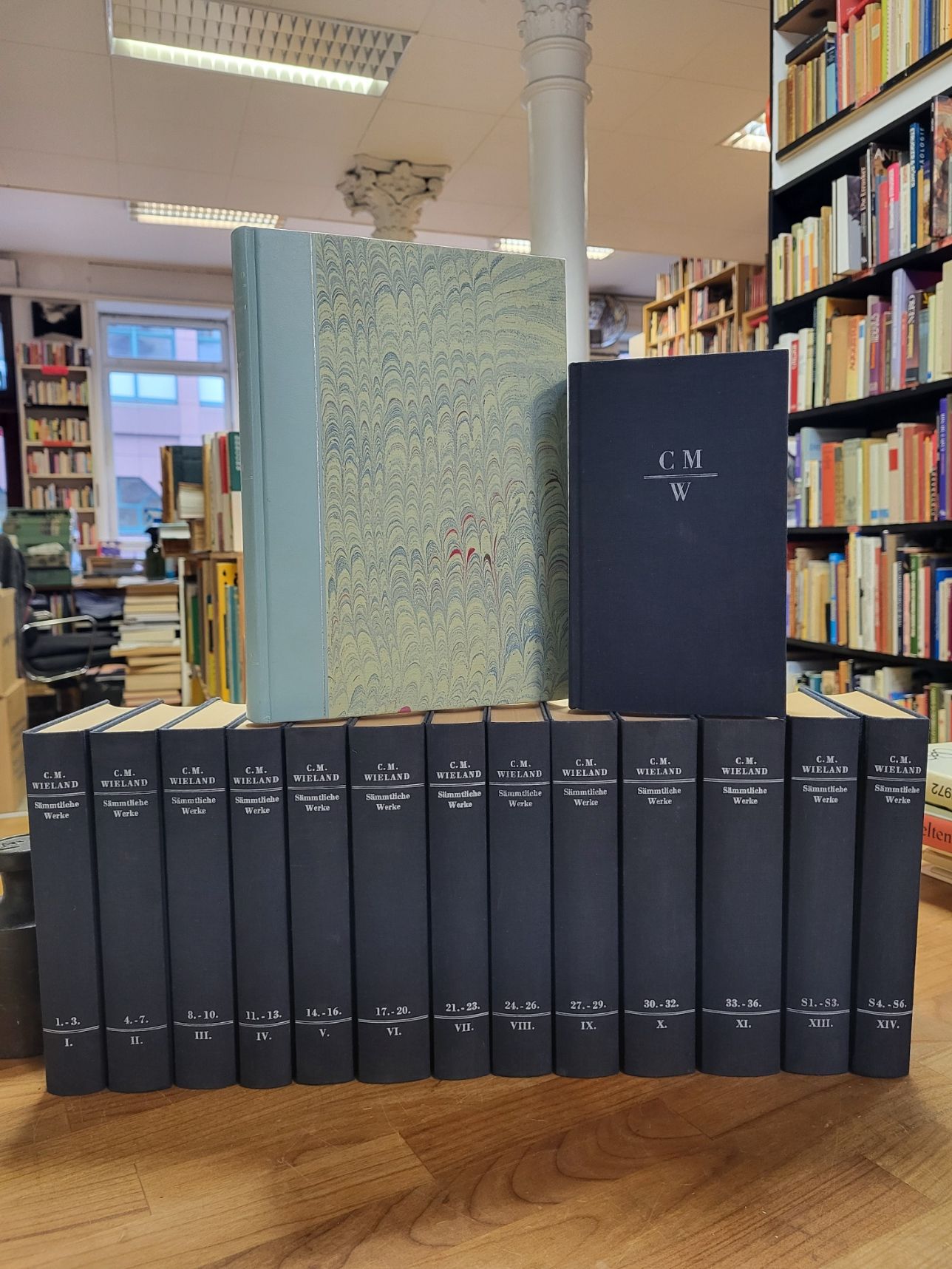 Wieland, Sämmtliche Werke – 15 Bände: I – XII (Teile 1-39), die 2 Supplementbänd Wieland, Sämmtliche Werke – 15 Bände: I – XII (Teile 1-39), die 2 Supplementbänd