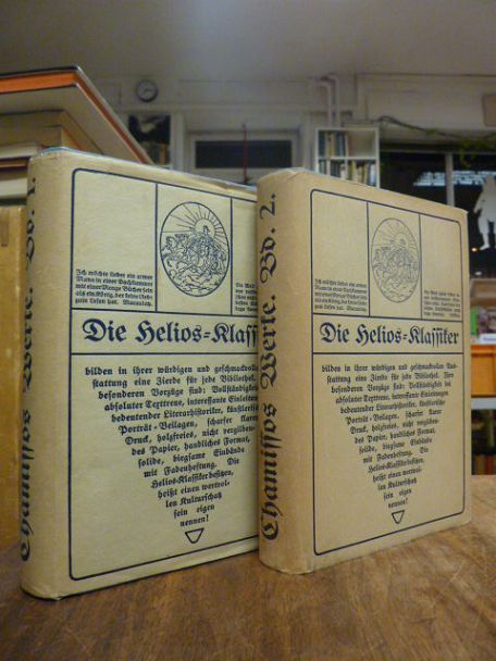Chamisso, Adelbert von Chamissos sämtliche Werke in vier Bänden. Mit einer Auswa