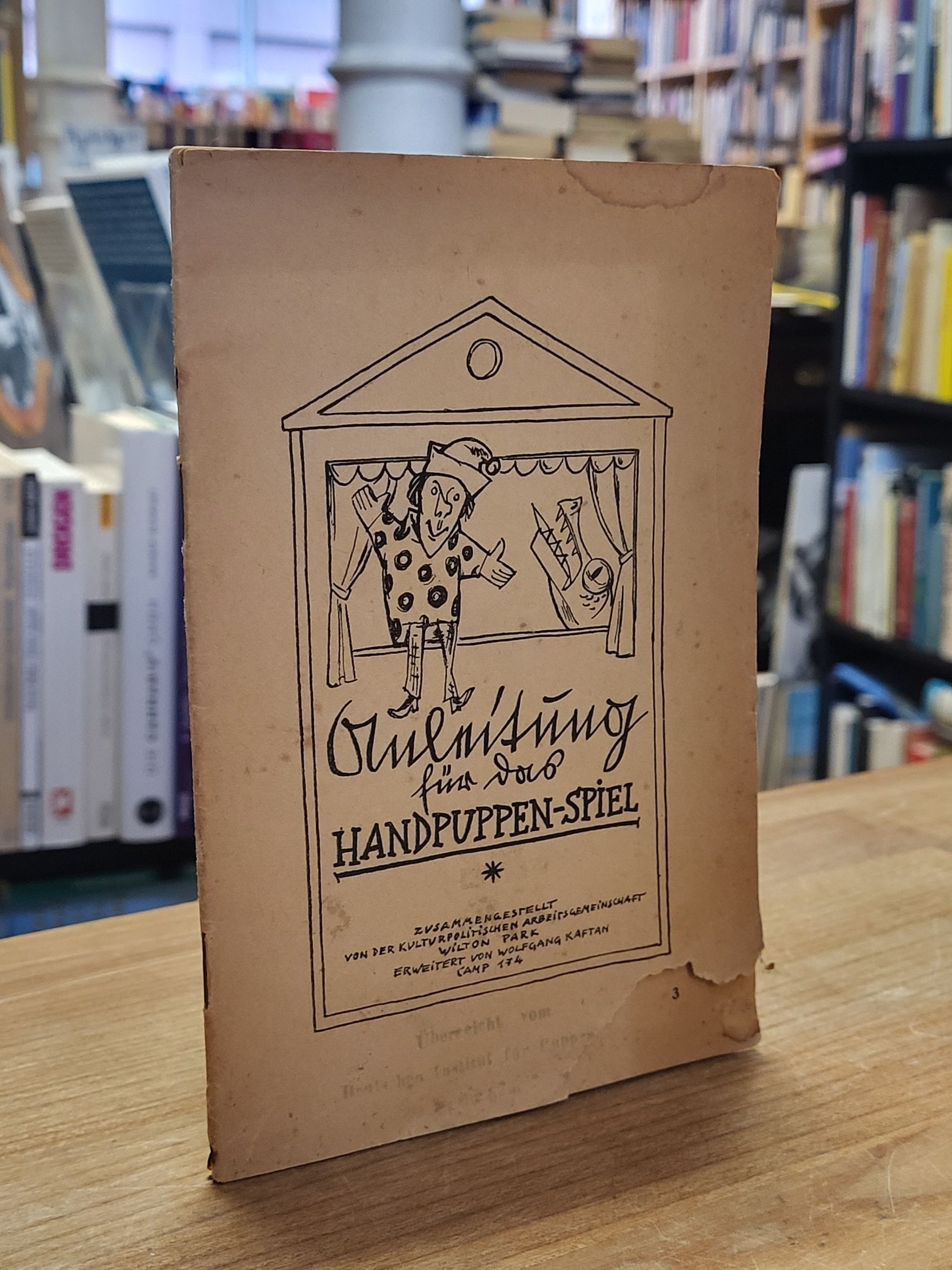 Kaftan, Anleitung für das Handpuppen-Spiel, Kaftan, Anleitung für das Handpuppen-Spiel,