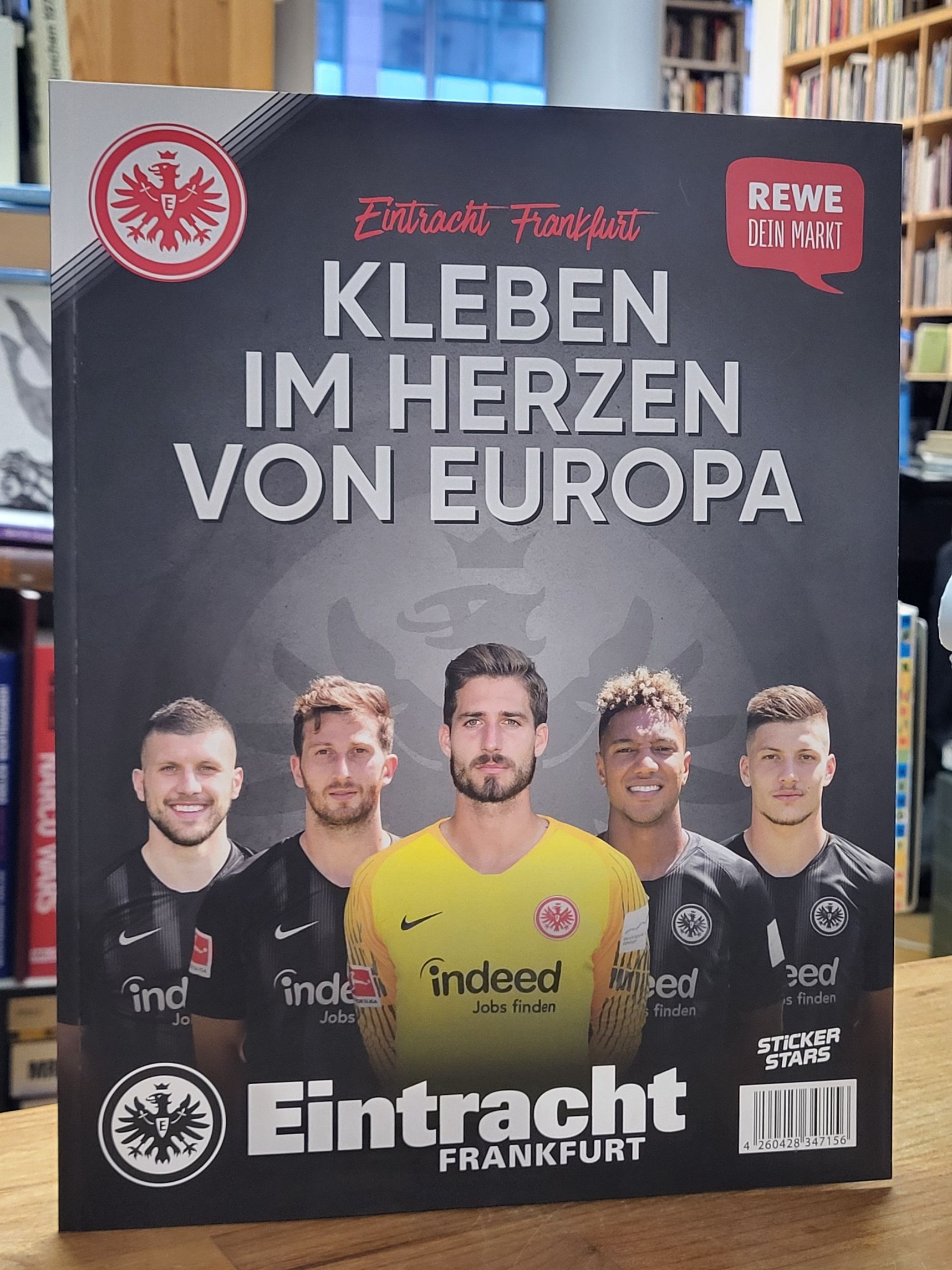 Eintracht Frankfurt, Kleben im Herzen von Europa – Eintracht FRankfurt Sticker S