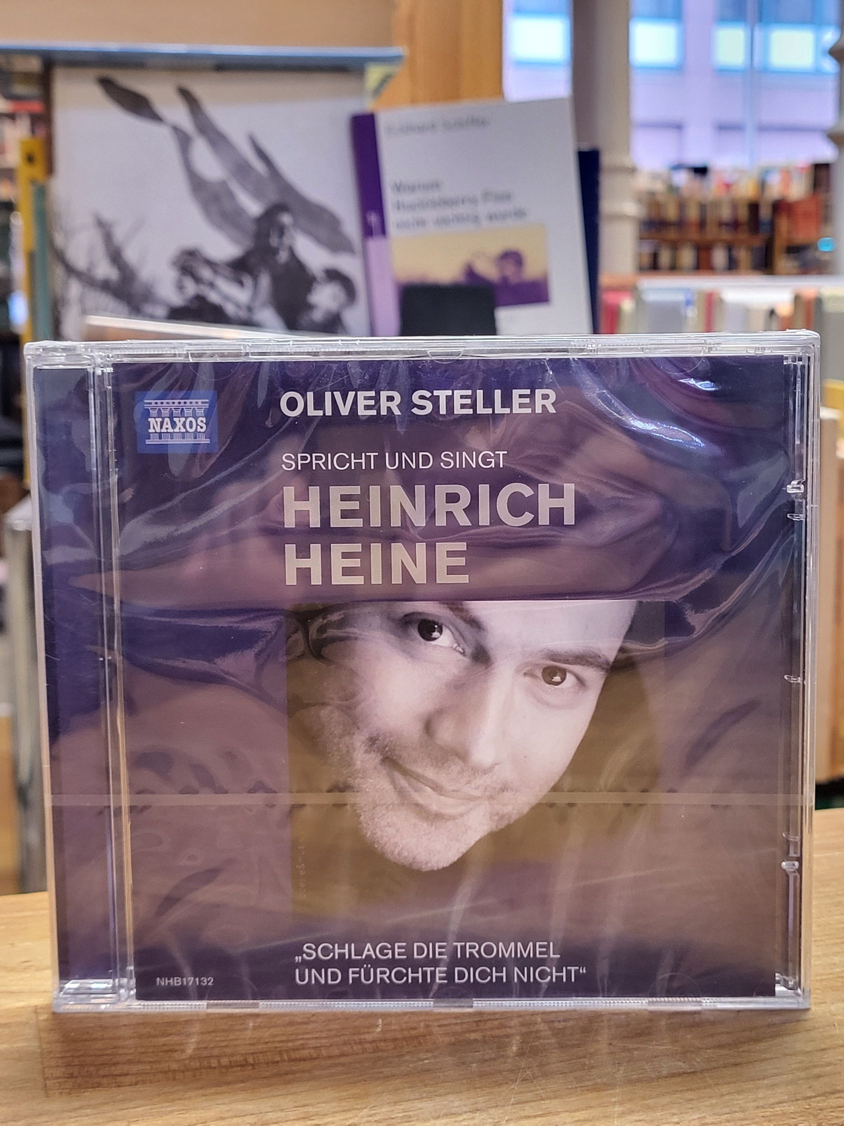 Oliver Steller spricht und singt Heinrich Heine, „Schlage die Trommel und fürcht Oliver Steller spricht und singt Heinrich Heine, „Schlage die Trommel und fürcht