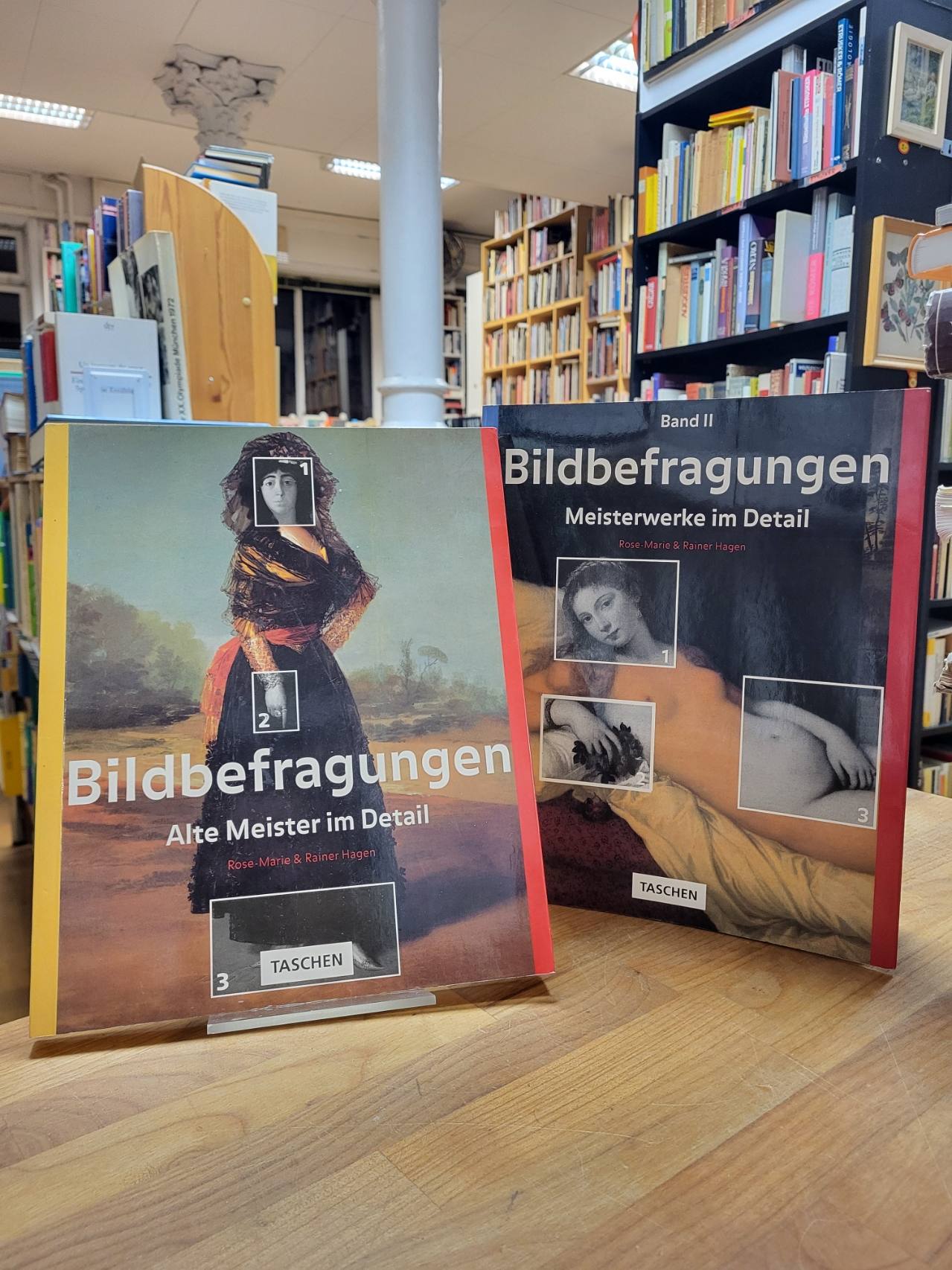 Hagen, Bildbefragungen  – Alte Meister im Detail, 2 Bände: Band I und Band II,
