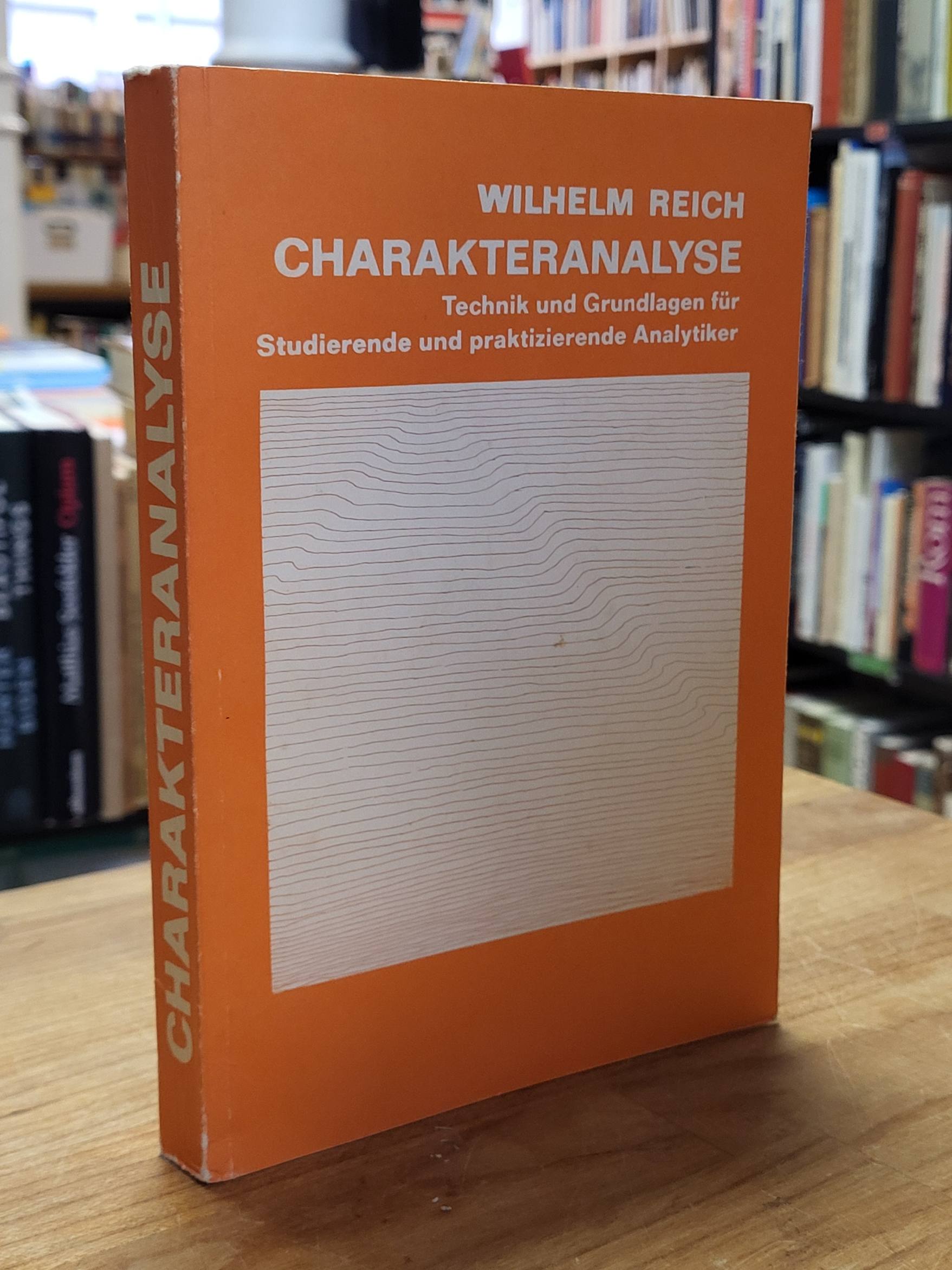 Reich, Charakteranalyse,