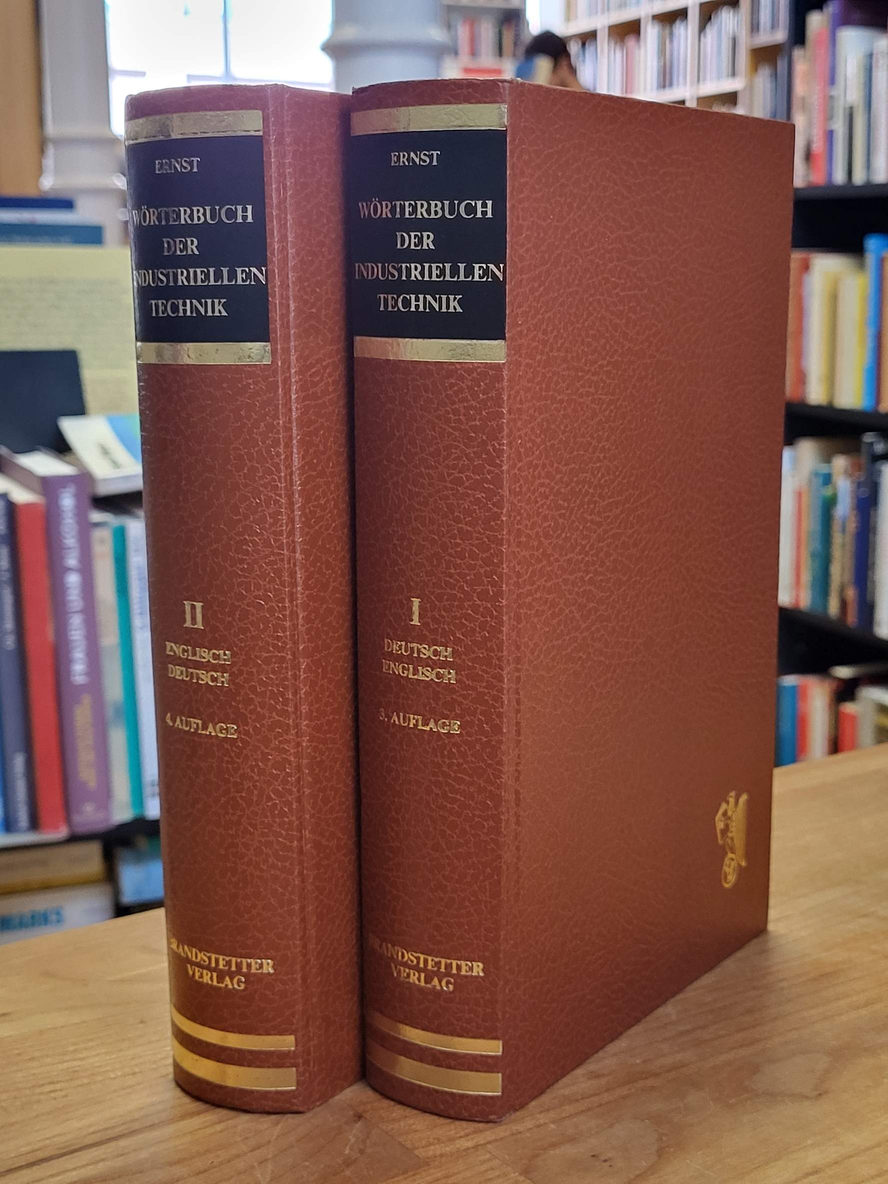 Ernst, Wörterbuch der industriellen Technik,