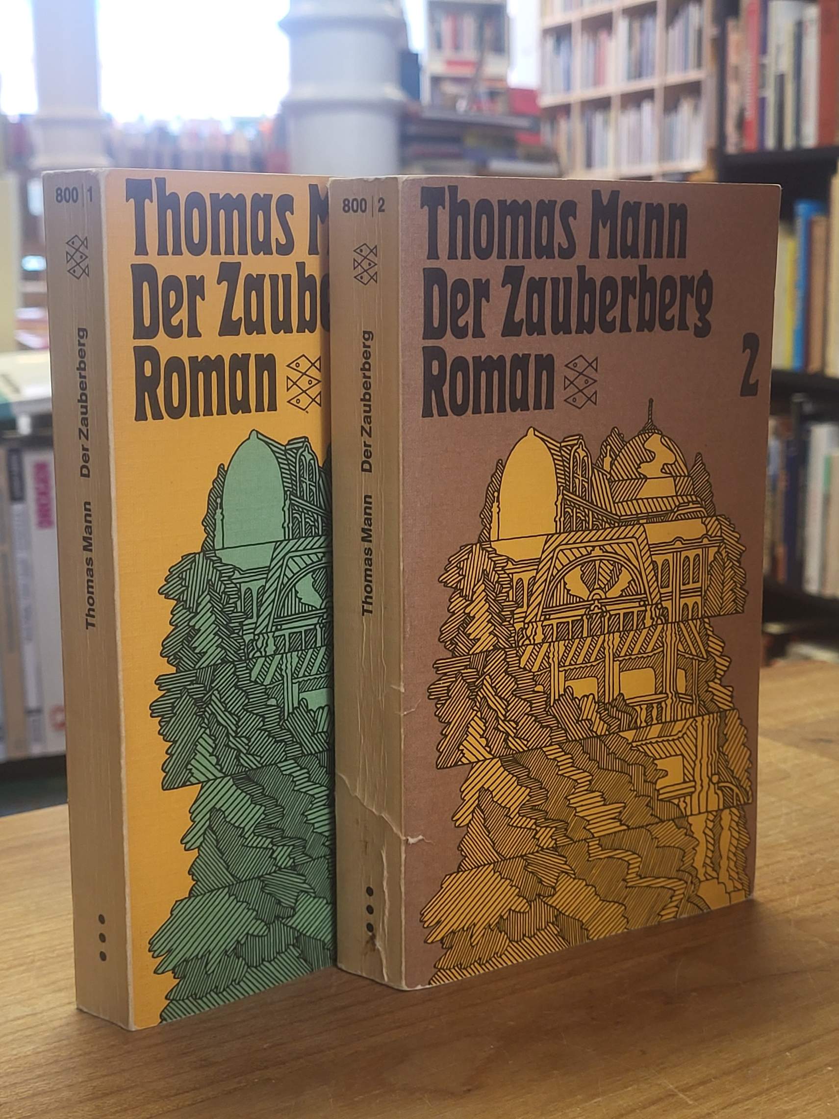 Mann, Der Zauberberg – Roman (in zwei Bänden), Mann, Der Zauberberg – Roman (in zwei Bänden),