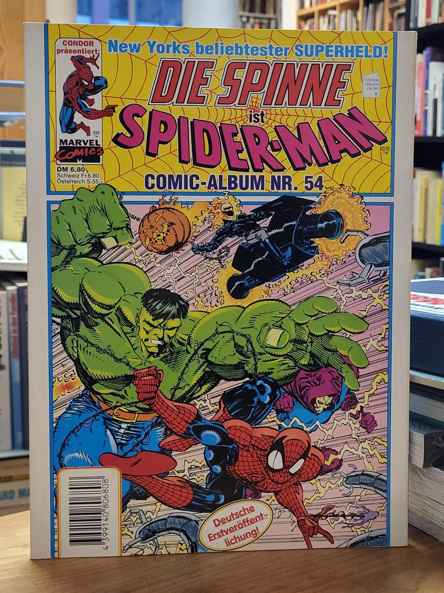 Marvel, New Yorks beliebtester Superheld! Die Spinne ist Spider-Man, Comic-Abum