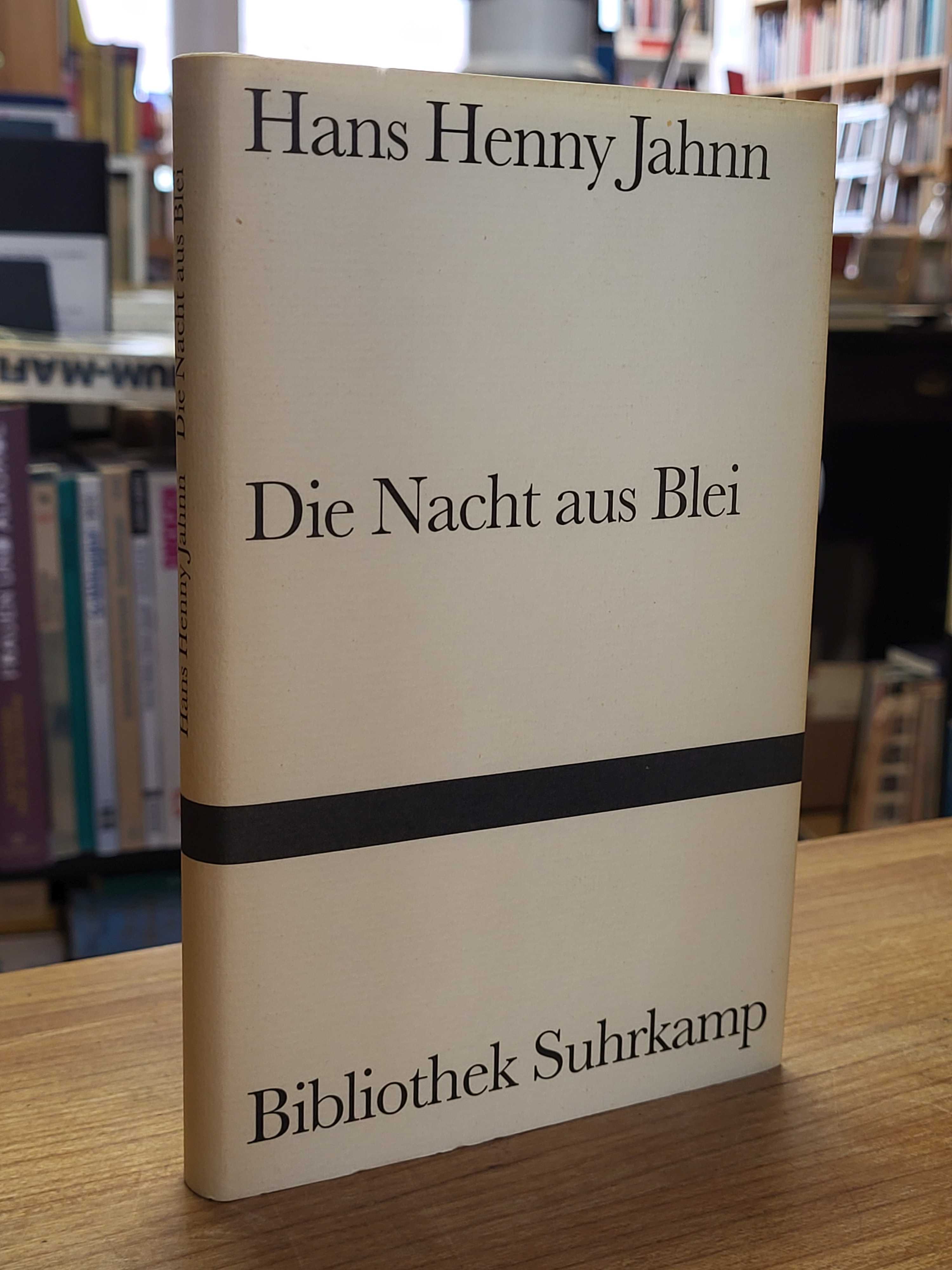 Jahnn, Die Nacht aus Blei, Jahnn, Die Nacht aus Blei,