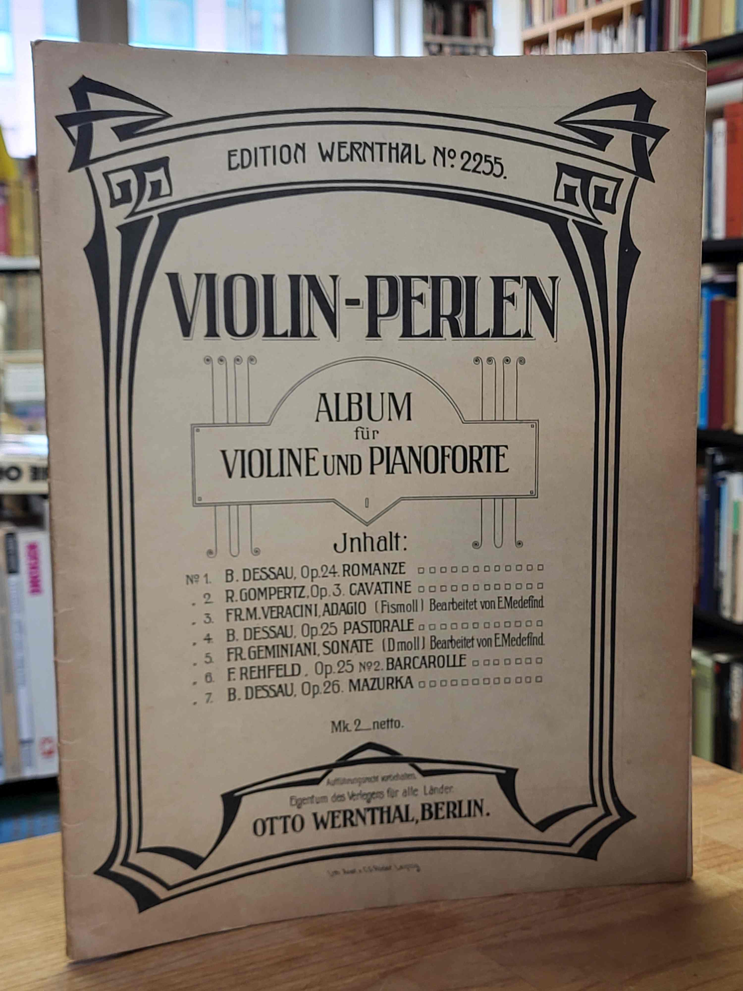 Violin-Perlen, Violin-Perlen,