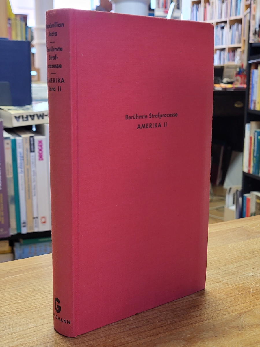 Jacta, Berühmte Strafprozesse – Amerika 2, [signiert],