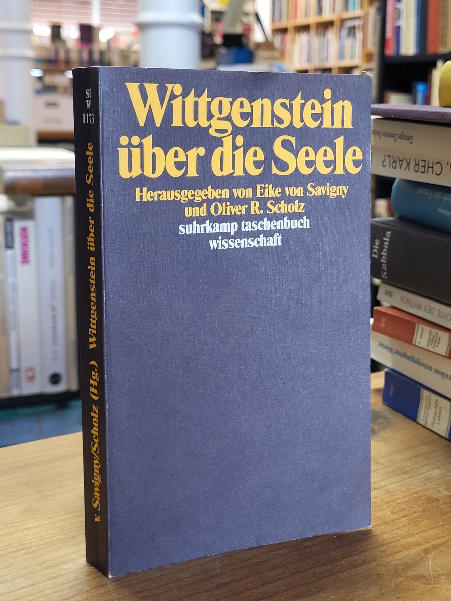 Savigny, Wittgenstein über die Seele, Savigny, Wittgenstein über die Seele,