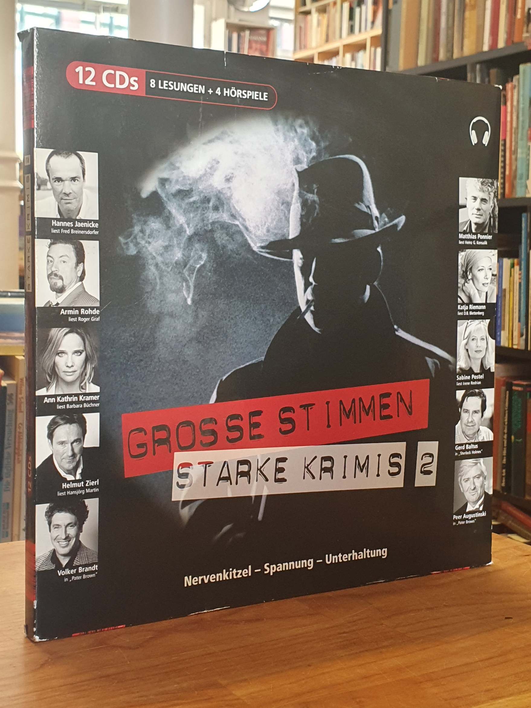 Große Stimmen – Starke Krimis 2 – [12 CDs],