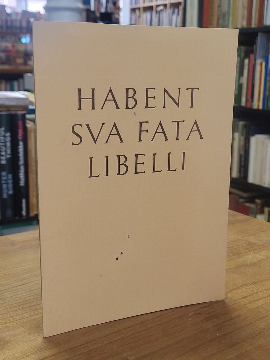 Milde, Habent sva fata libelli, Milde, Habent sva fata libelli,