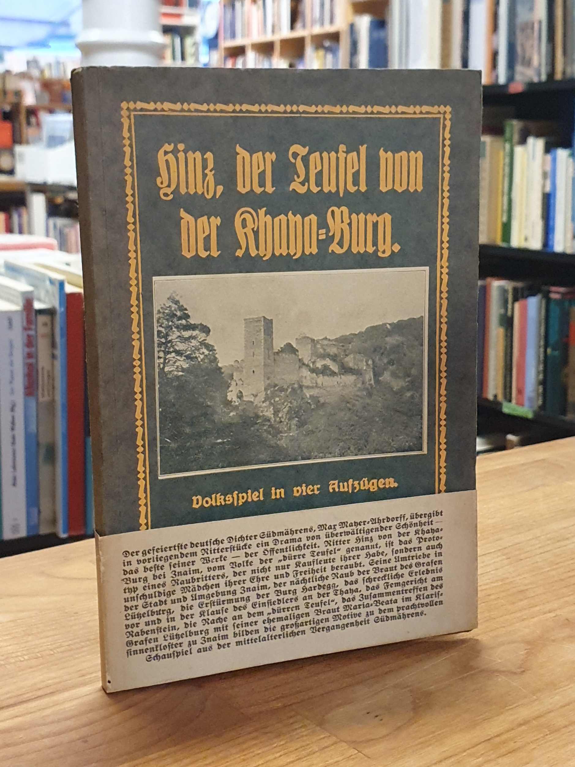 Hinz, der Teufel von der Khaya-Burg – Südmährens Sagenschätzen entnommen – Volks