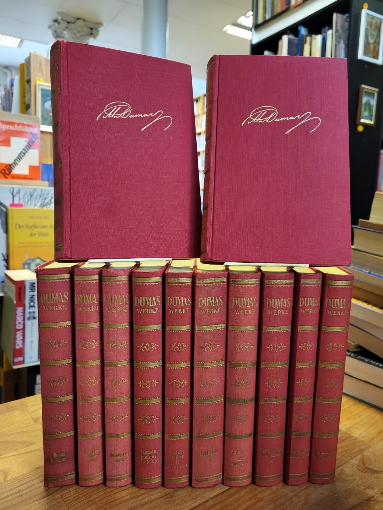 Dumas, Meisterwerke (in 12 Bänden) (= alles), Dumas, Meisterwerke (in 12 Bänden) (= alles),