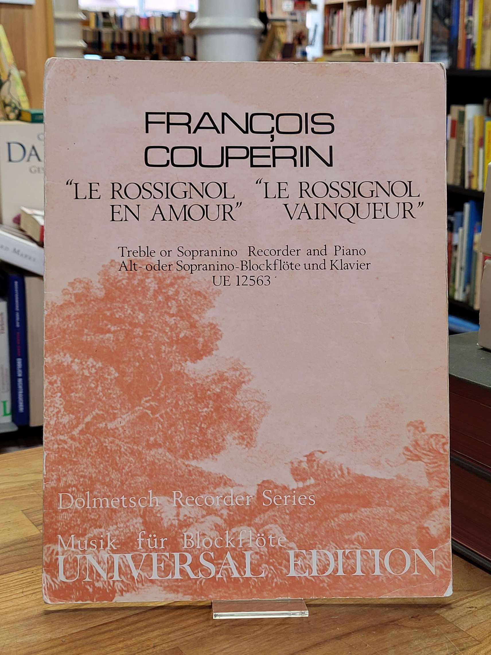 Couperin, Le Rossignol en amour / Le Rossignol vainqueur – Alt- oder Sopranino-B Couperin, Le Rossignol en amour / Le Rossignol vainqueur – Alt- oder Sopranino-B