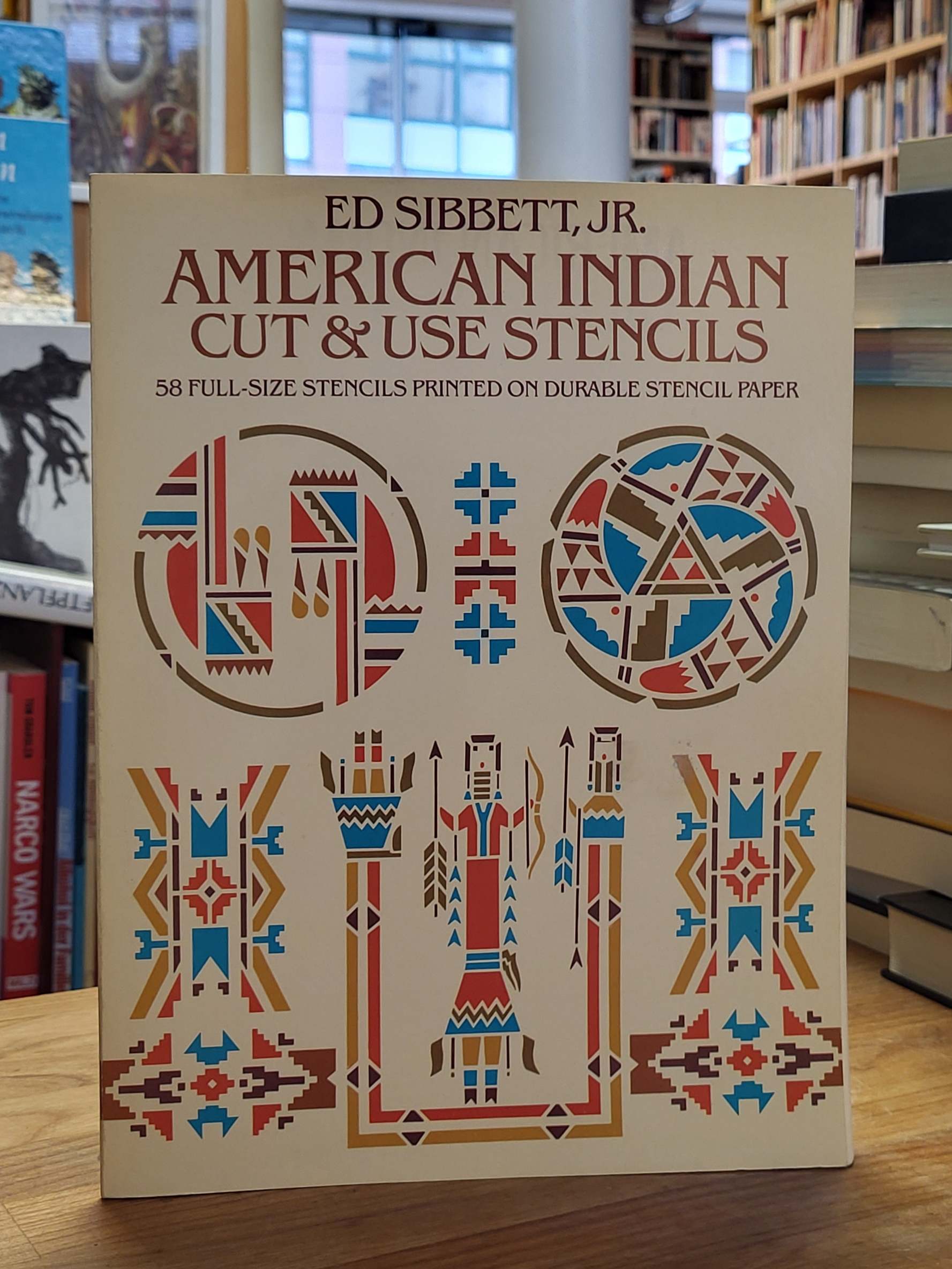 Sibbett, American Indian Cut & Use Stencils – 58 Full-size Stencils Printed on D Sibbett, American Indian Cut & Use Stencils – 58 Full-size Stencils Printed on D