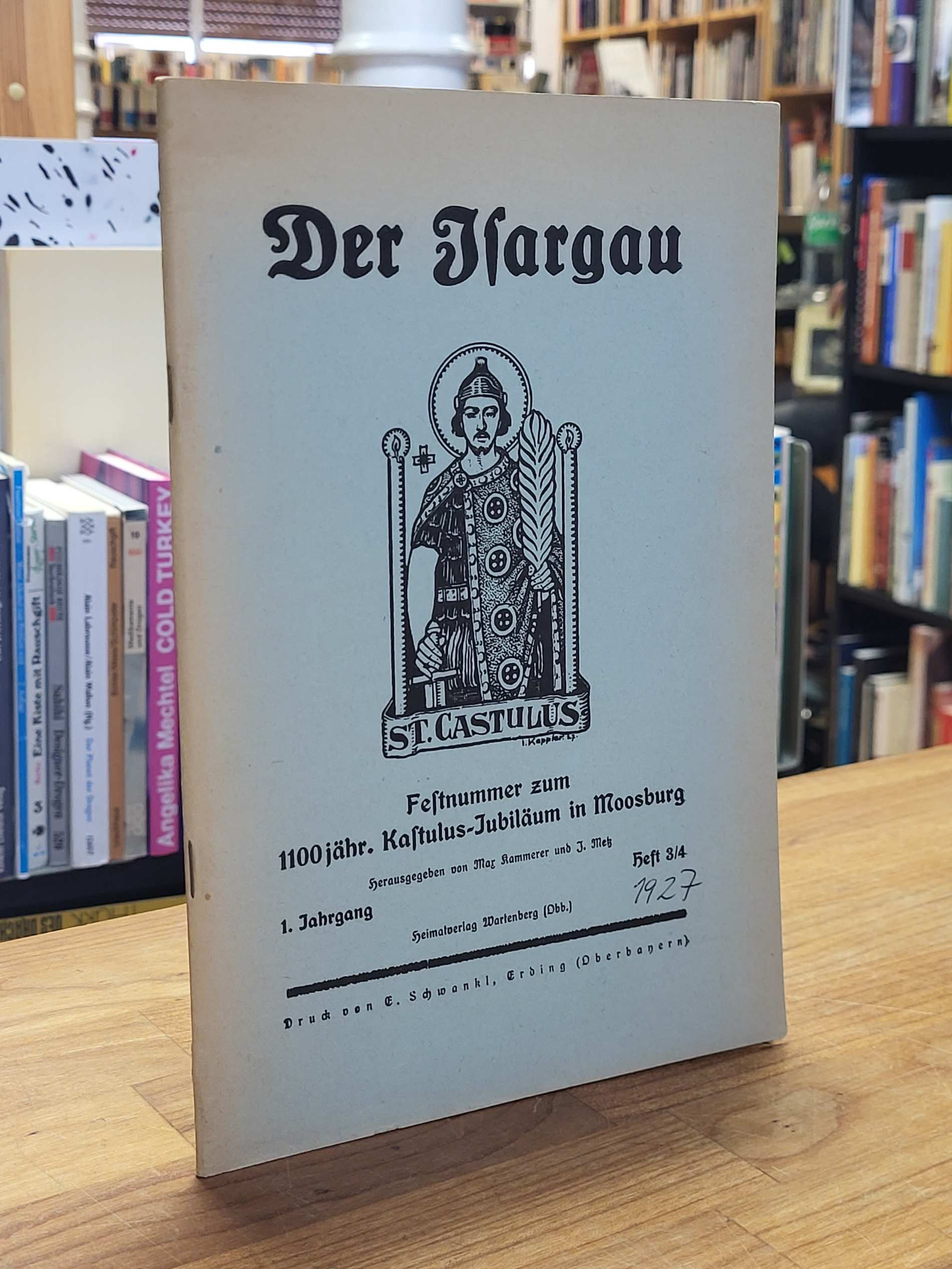 Kammerer, Der Isargau – Zeitschrift für Heimatgeschichte und Volkstum – Festnumm Kammerer, Der Isargau – Zeitschrift für Heimatgeschichte und Volkstum – Festnumm