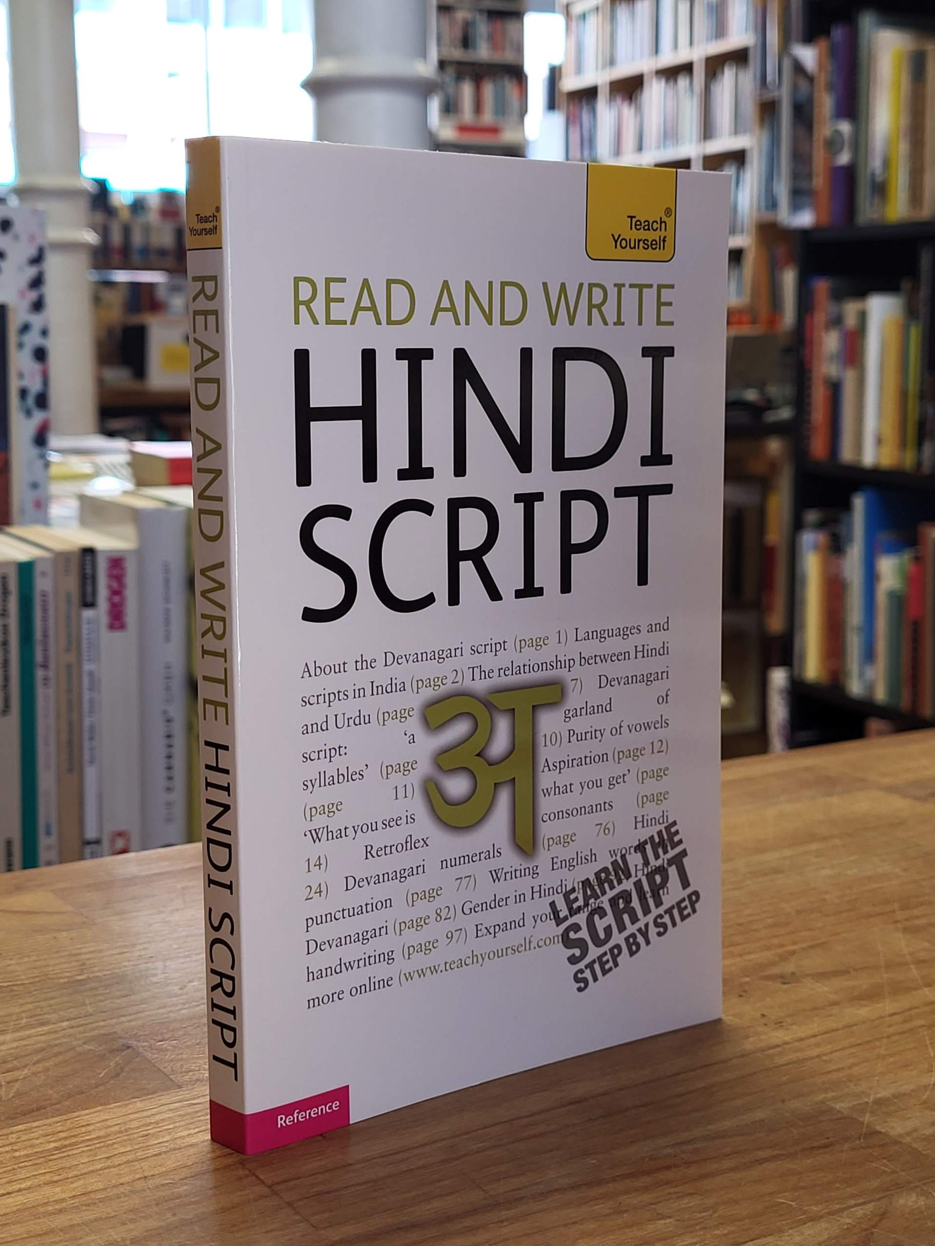 Snell, Read and Write Hindi Script, Snell, Read and Write Hindi Script,