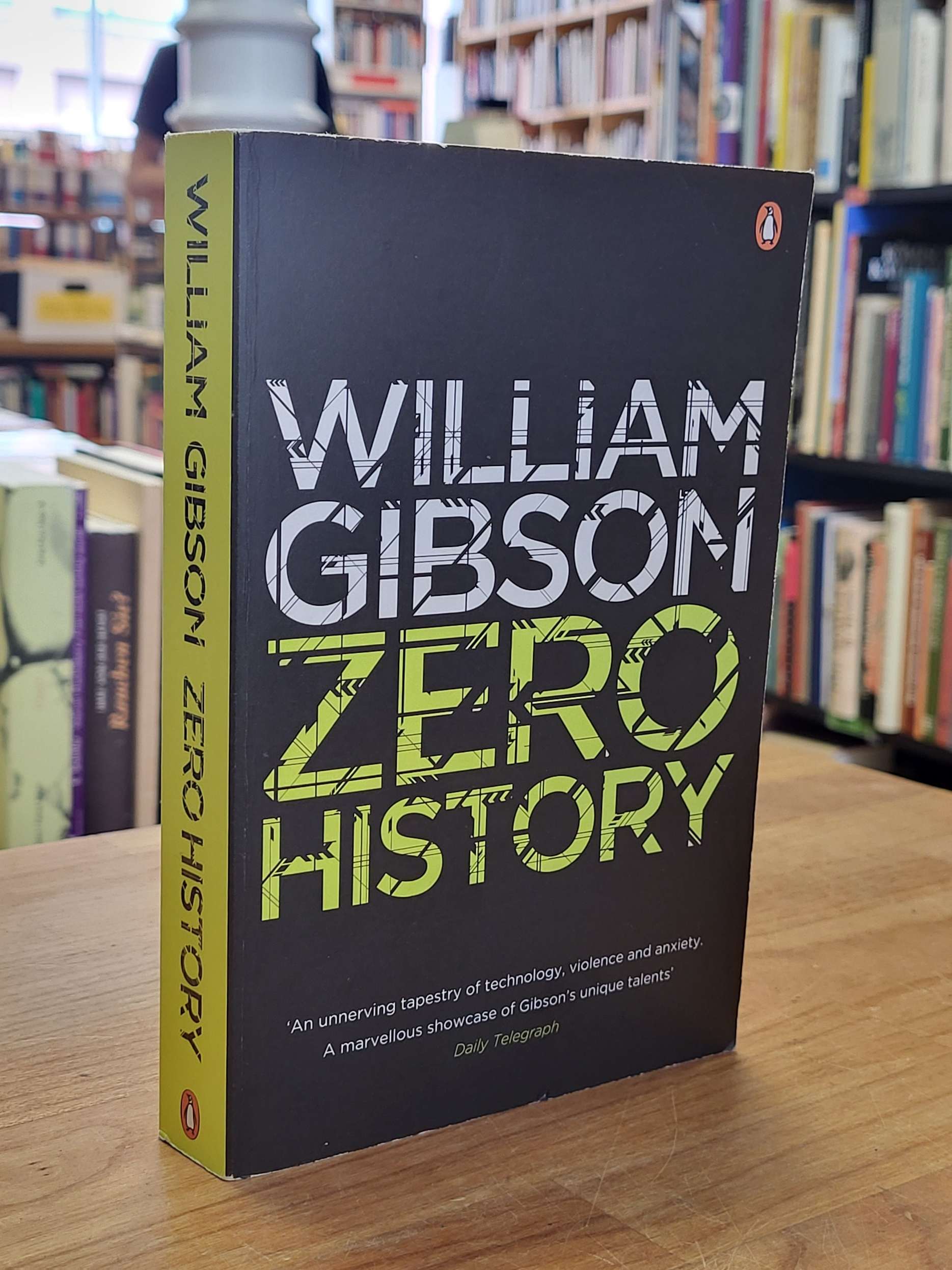 Gibson, Zero History, Gibson, Zero History,