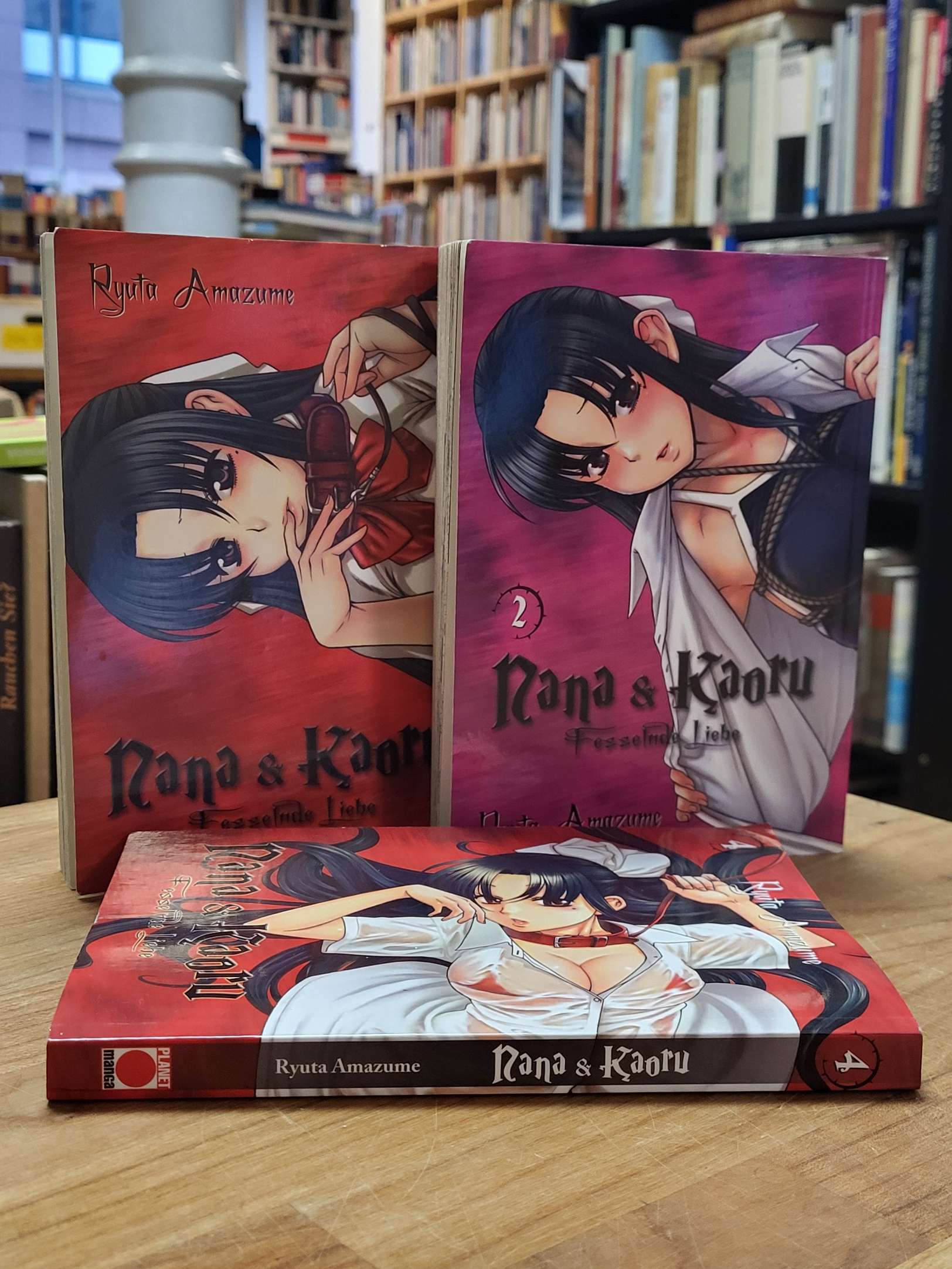 Nana & Kaoru – Fesselnde Liebe – Konvolut von drei Bänden, Nana & Kaoru – Fesselnde Liebe – Konvolut von drei Bänden,