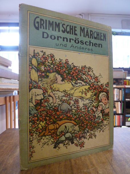 Brüder Grimm (Jacob und Wilhelm), Grimm’sche Märchen mit 4 bunten Bildern [Tisch