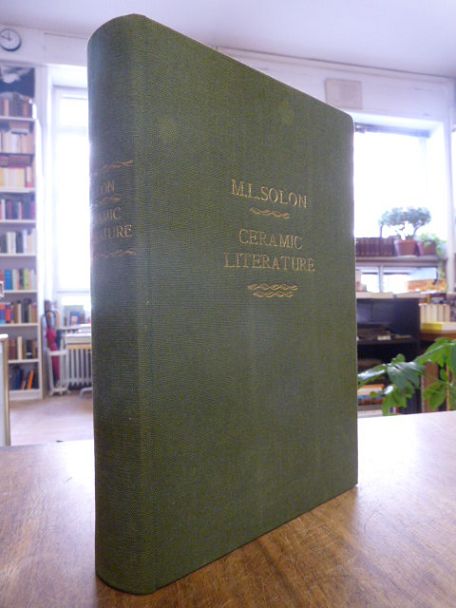 Solon, Ceramic Literature – An Analytical Index to the Works Published in all La