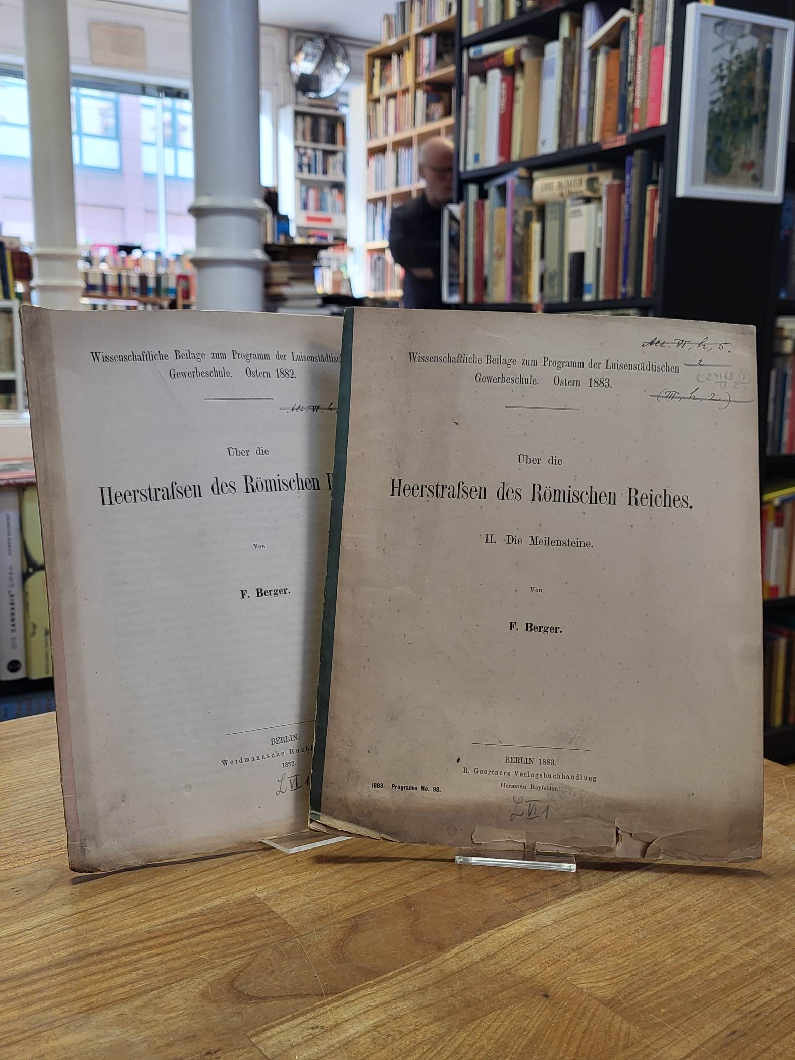 Über die Heerstraßen des Römischen Reiches – [in zwei Teilen] (= alles),