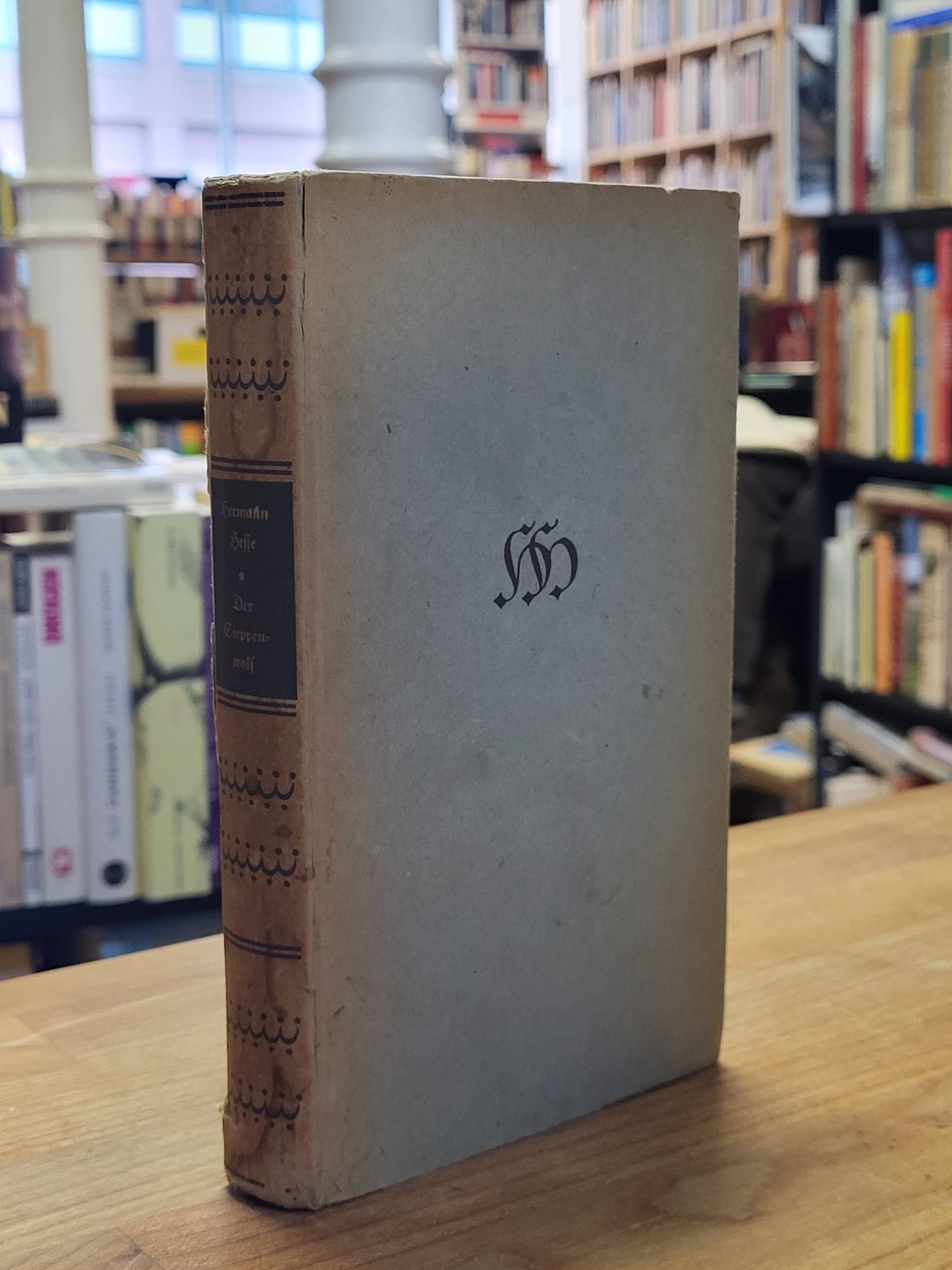 Hesse, Der Steppenwolf, Hesse, Der Steppenwolf,