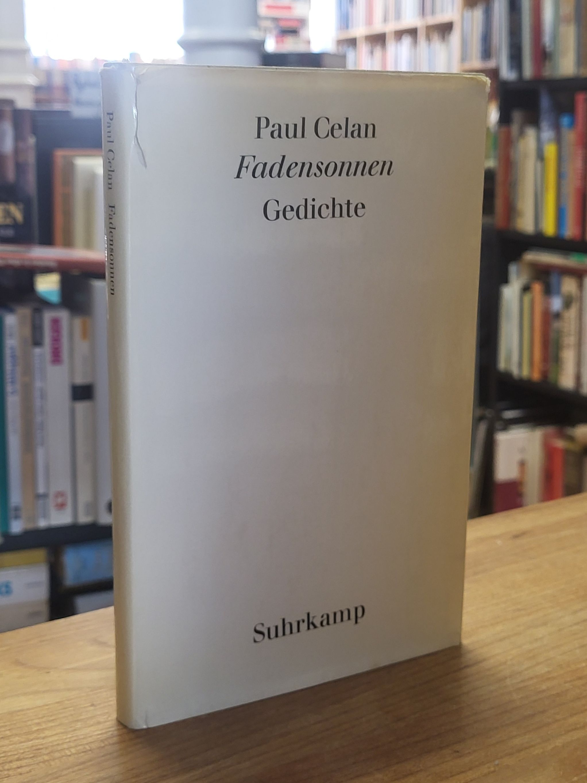 Celan, Fadensonne – [Gedichte],