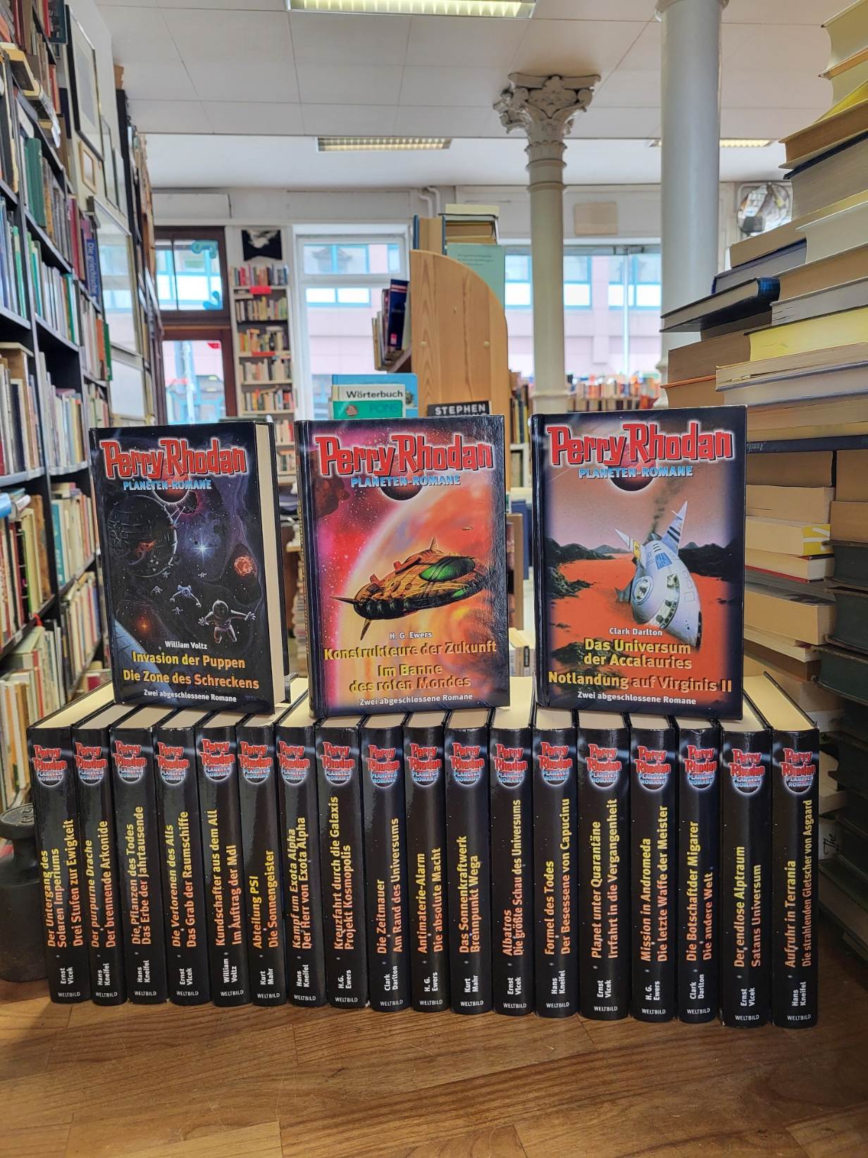 Frick, Perry Rhodan – Plantenromane – Konvolut von 21 Bänden, Frick, Perry Rhodan – Plantenromane – Konvolut von 21 Bänden,