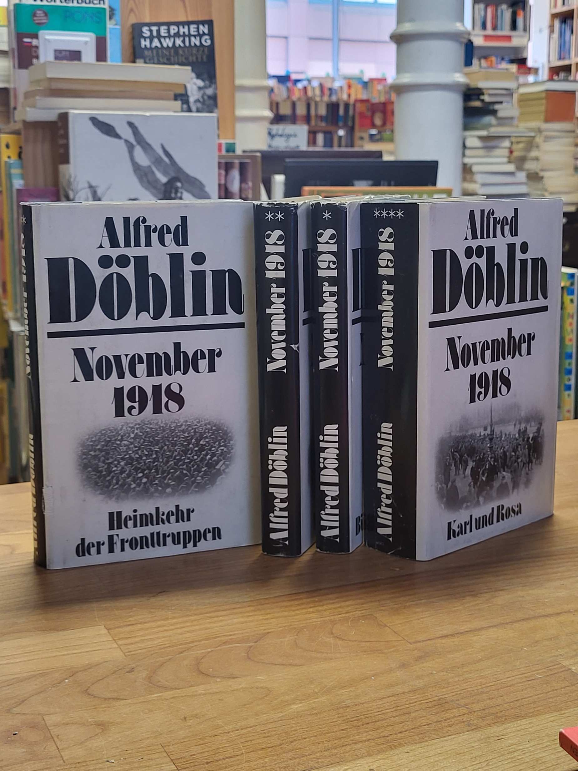 Döblin, November 1918 – Romantetralogie, Döblin, November 1918 – Romantetralogie,
