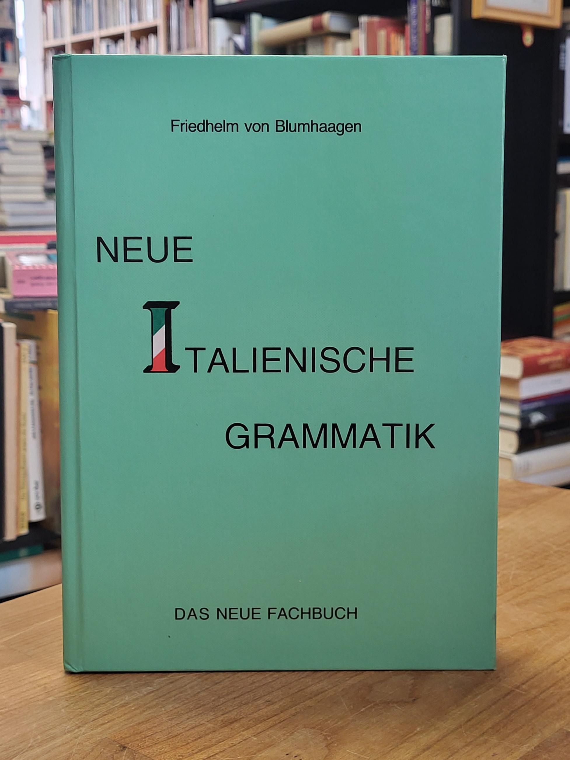Neue italienische Grammatik,