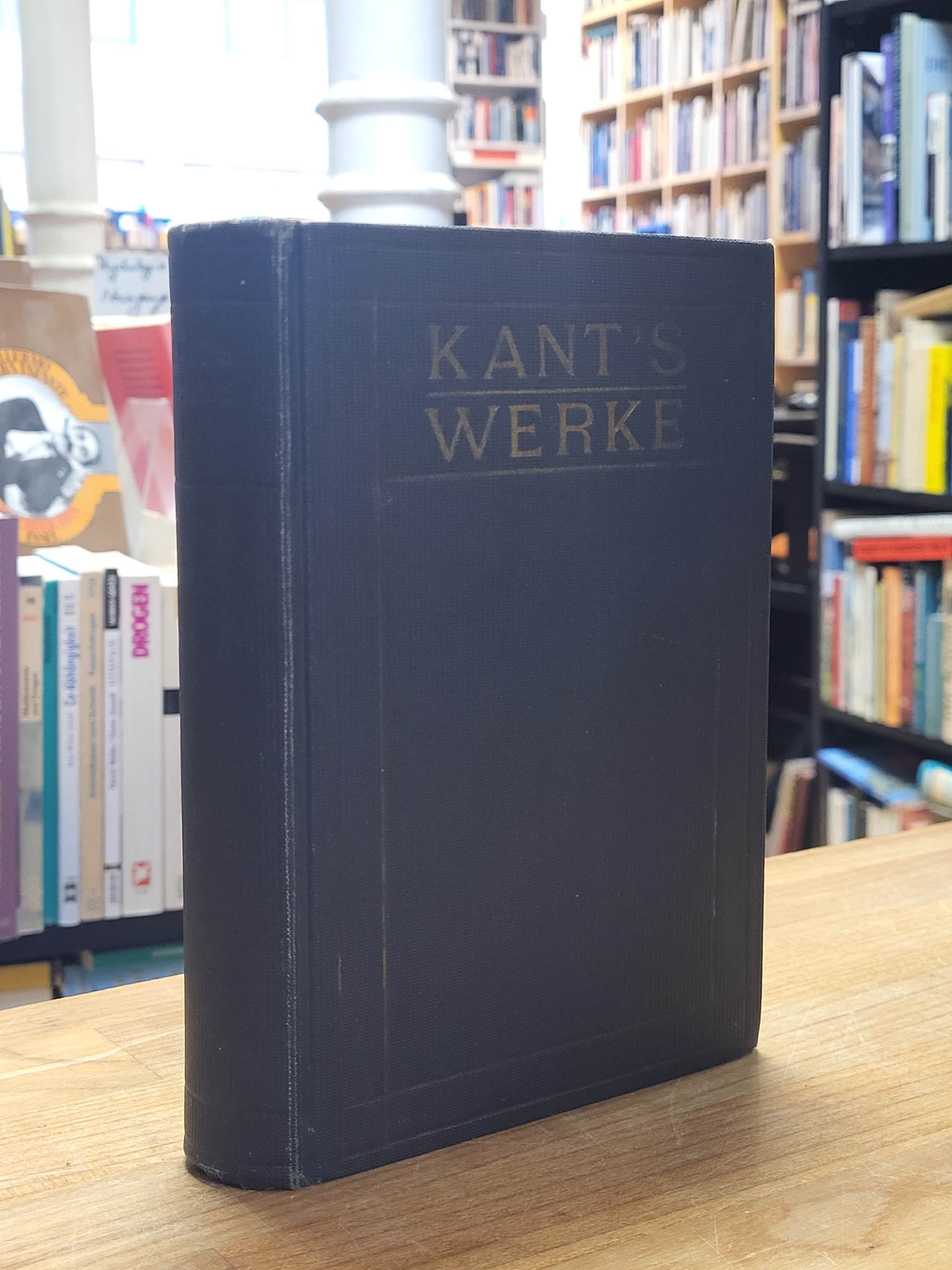 Kant, Werke in acht Büchern [in zwei Bänden] – Band 1 [erster Band],