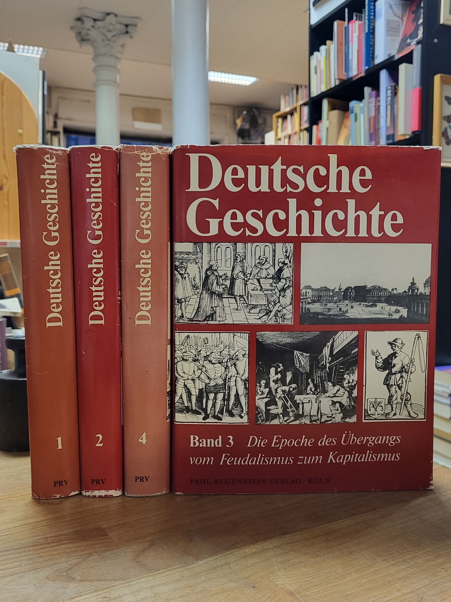 Deutsche Geschichte in zwölf Bänden – Band 1 bis 4, Deutsche Geschichte in zwölf Bänden – Band 1 bis 4,