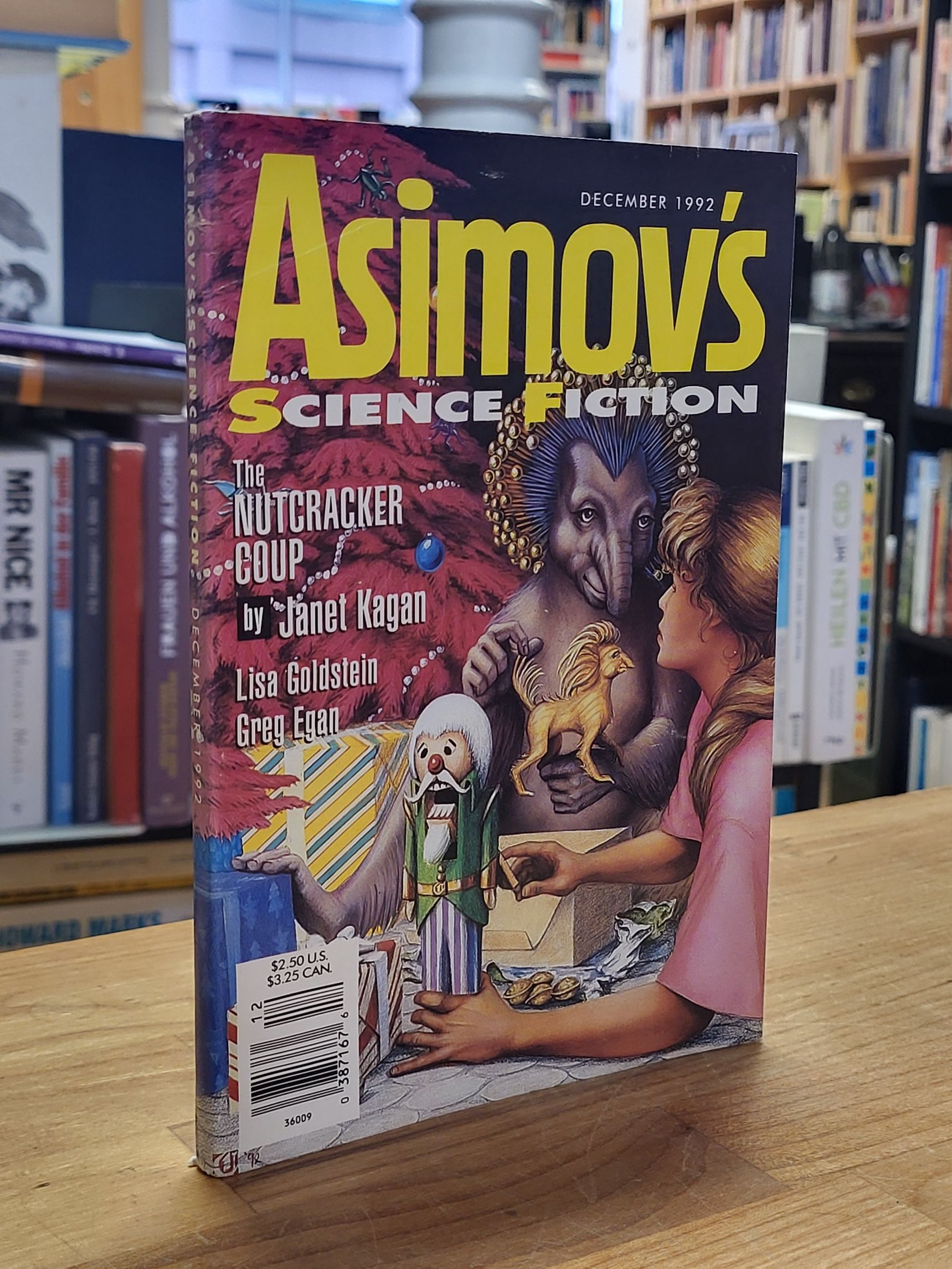 Asimov, Asimov’s Science Fiction – December 1992,