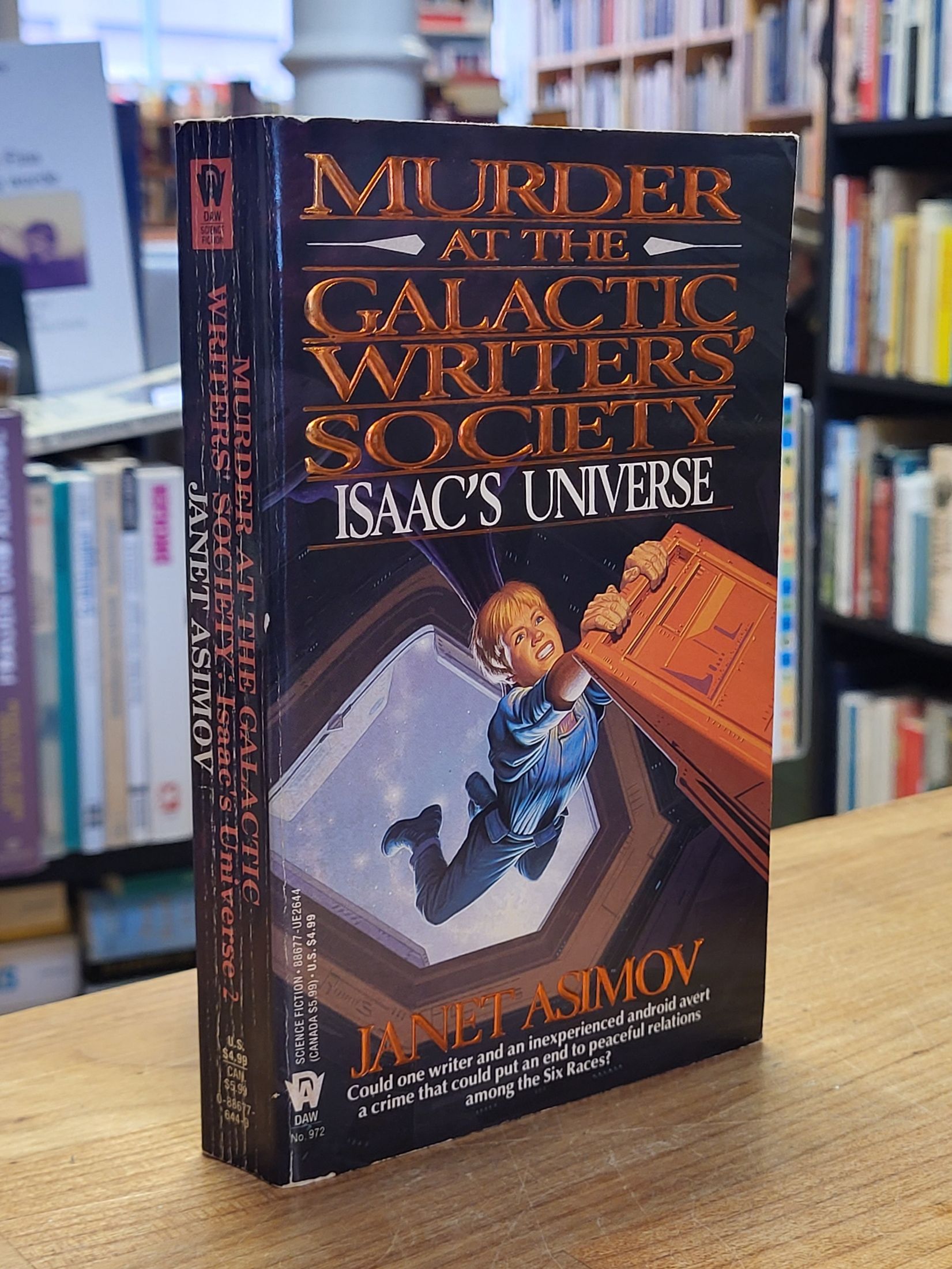 Sellings, Murder at the Galactic Writers’ Society No. 2: Isaac’s Universe,