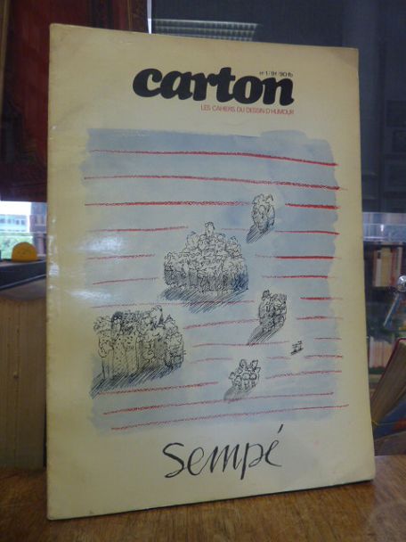 Carton – Les Cahiers Du Dessin D’Humor N°1, 2e Trimestre 1974 – Dossier Sempe, Carton – Les Cahiers Du Dessin D’Humor N°1, 2e Trimestre 1974 – Dossier Sempe,