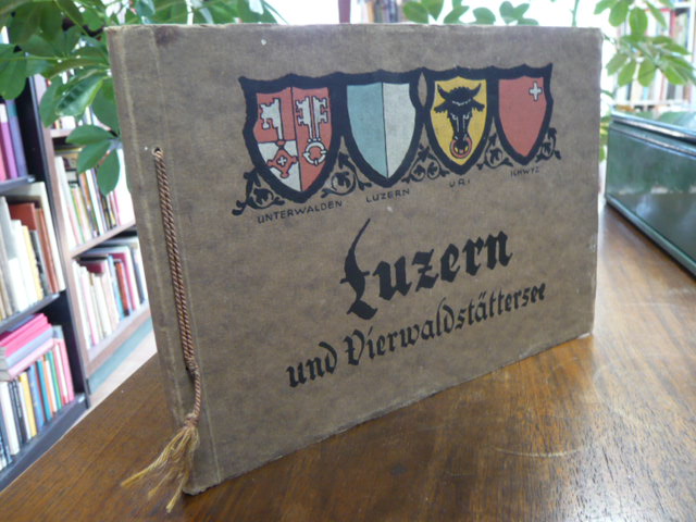 Luzern, Luzern und Vierwaldstättersee, Album mit 20 Farbabbildungen,