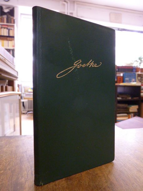Goethe, Mit Goethe durch das Jahr – Ein Kalender für das Jahr 1959,