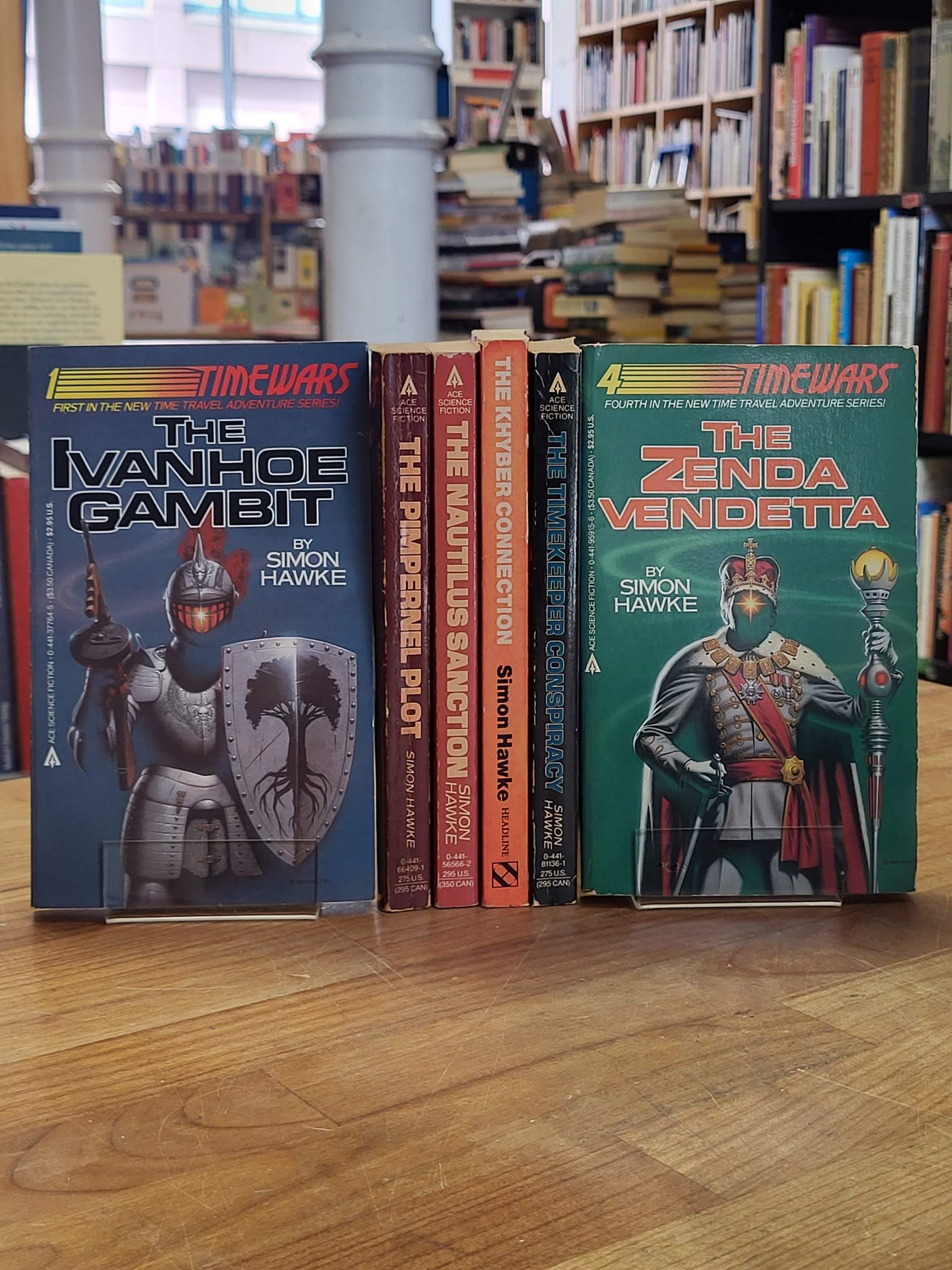 Hawke, Timewars – Volume 1 – 6 – Konvolut der ersten sechs Bände,