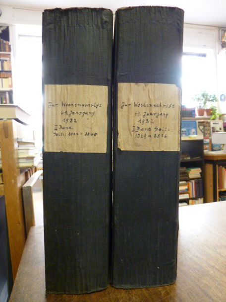 Magnus, Juristische Wochenschrift, 61. Jahrgang 1932, Band 2: Seiten 1329-2576 [ Magnus, Juristische Wochenschrift, 61. Jahrgang 1932, Band 2: Seiten 1329-2576 [
