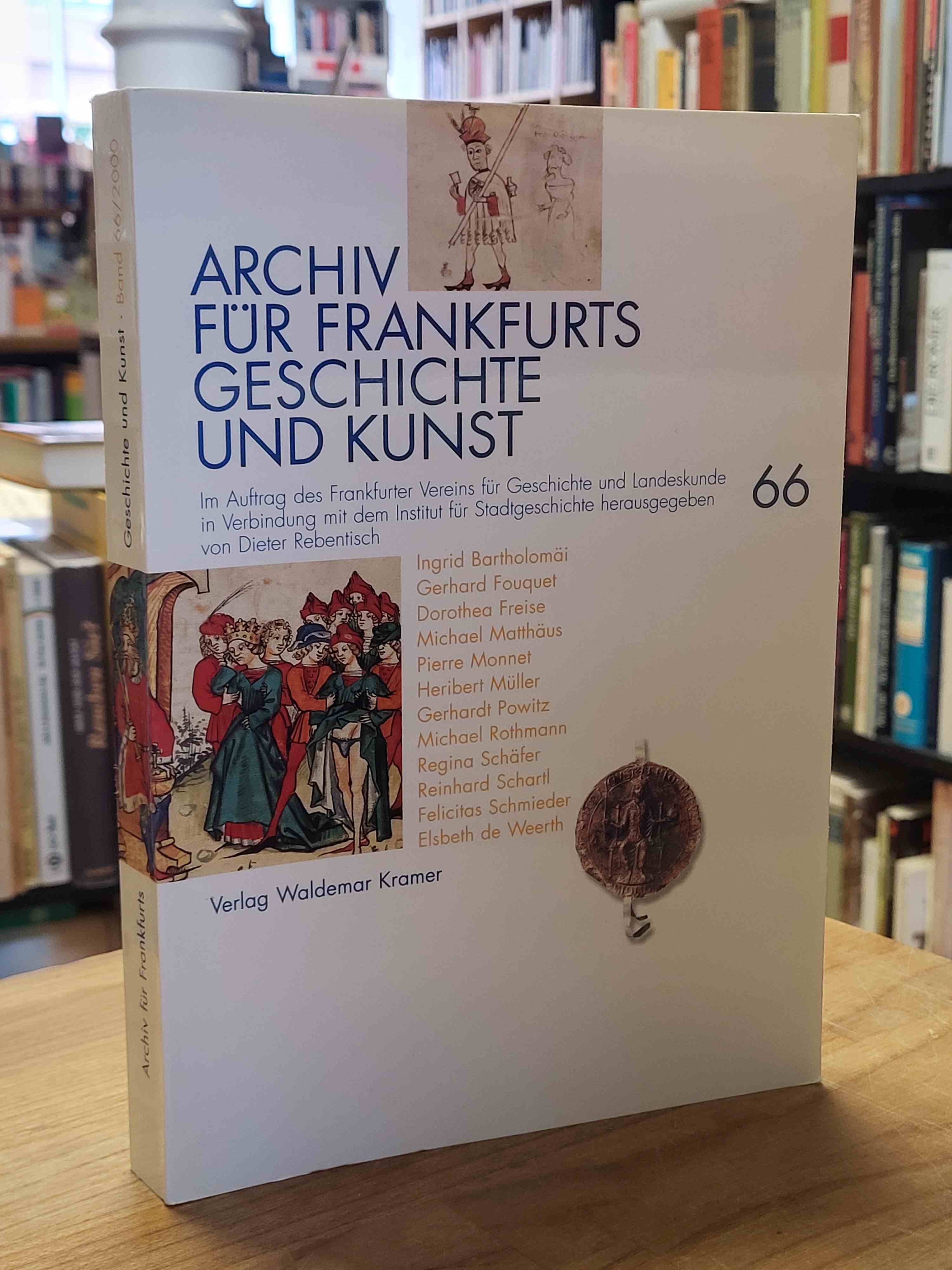 Frankfurter Verein für Geschichte und Landeskunde in Verbindung mit dem Institut